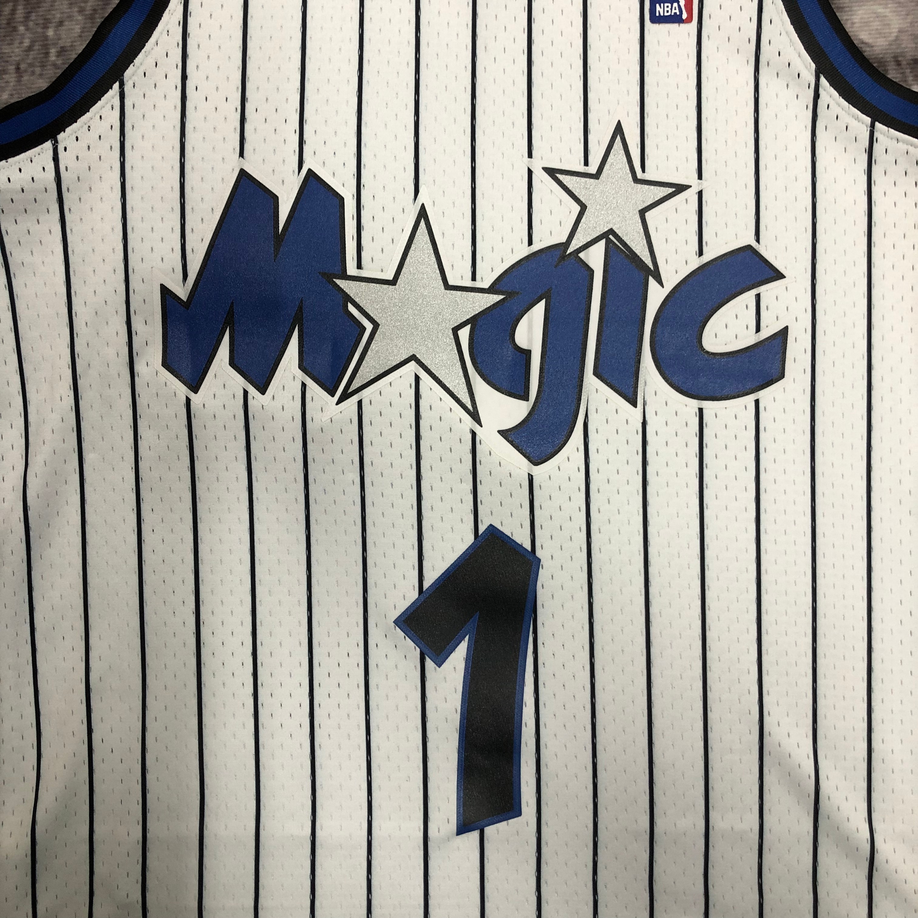 MN Heat Press Retro: ORLANDO MAGIC 94 Season White No.1