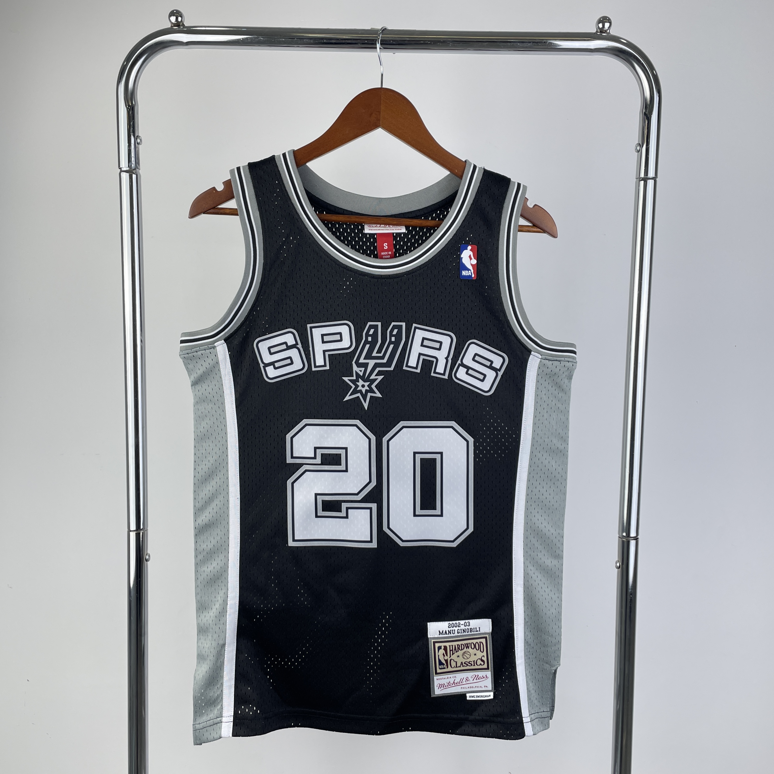 MN Heat Press Retro: San Antonio Spurs 02/03  Season #20