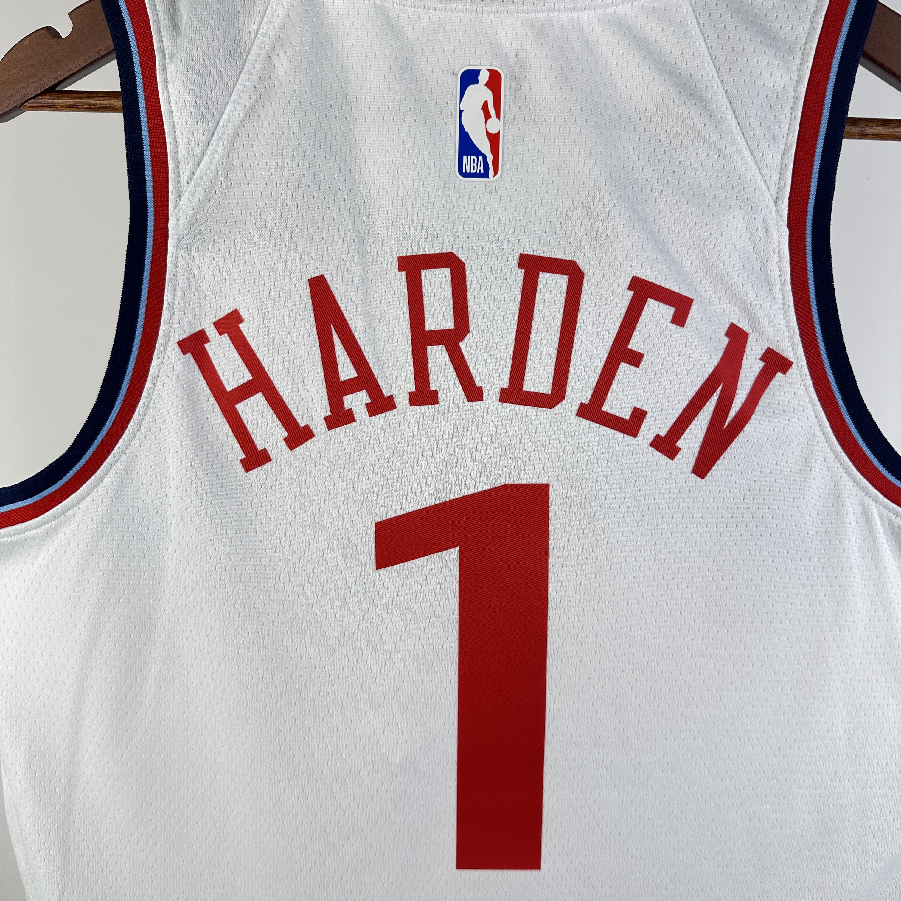 24/25 Season Los Angeles Clippers Home White  No.1 Harden