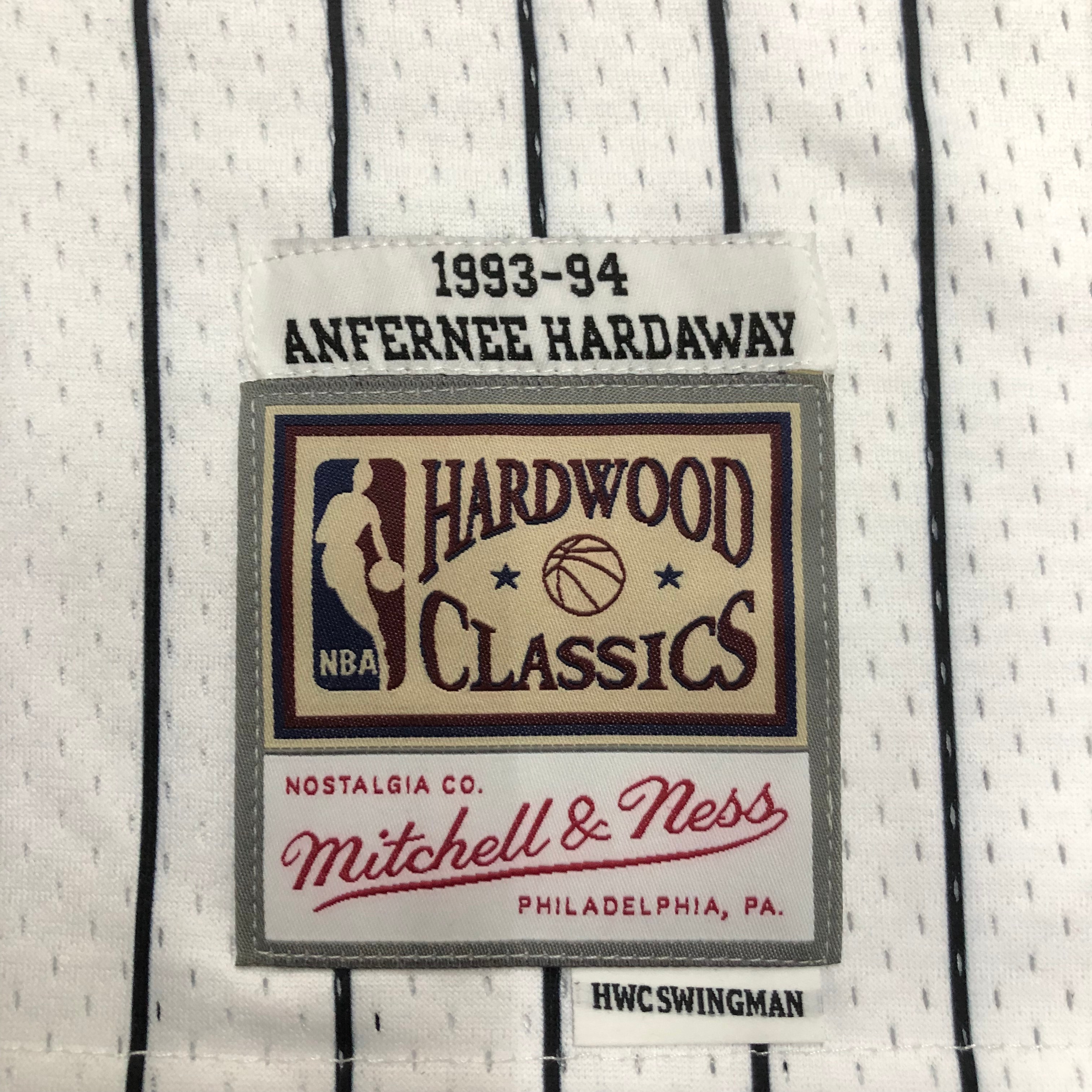 MN Heat Press Retro: ORLANDO MAGIC 94 Season White No.32