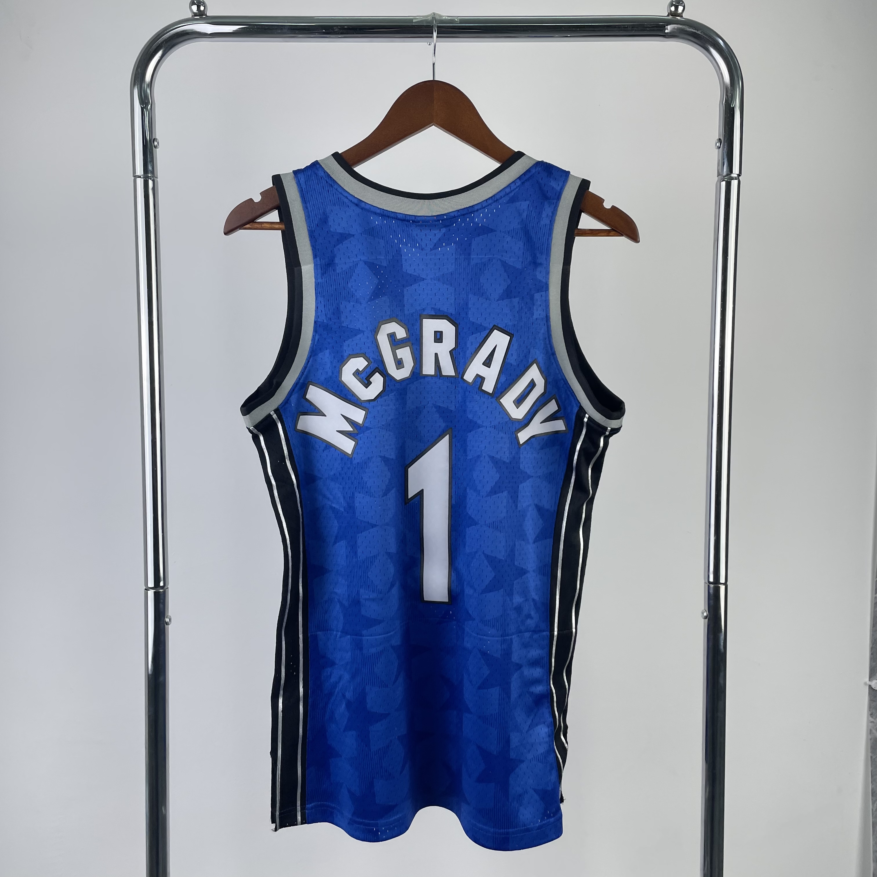 MN Heat Press Retro: ORLANDO MAGIC 00/01 Season Blue No.1