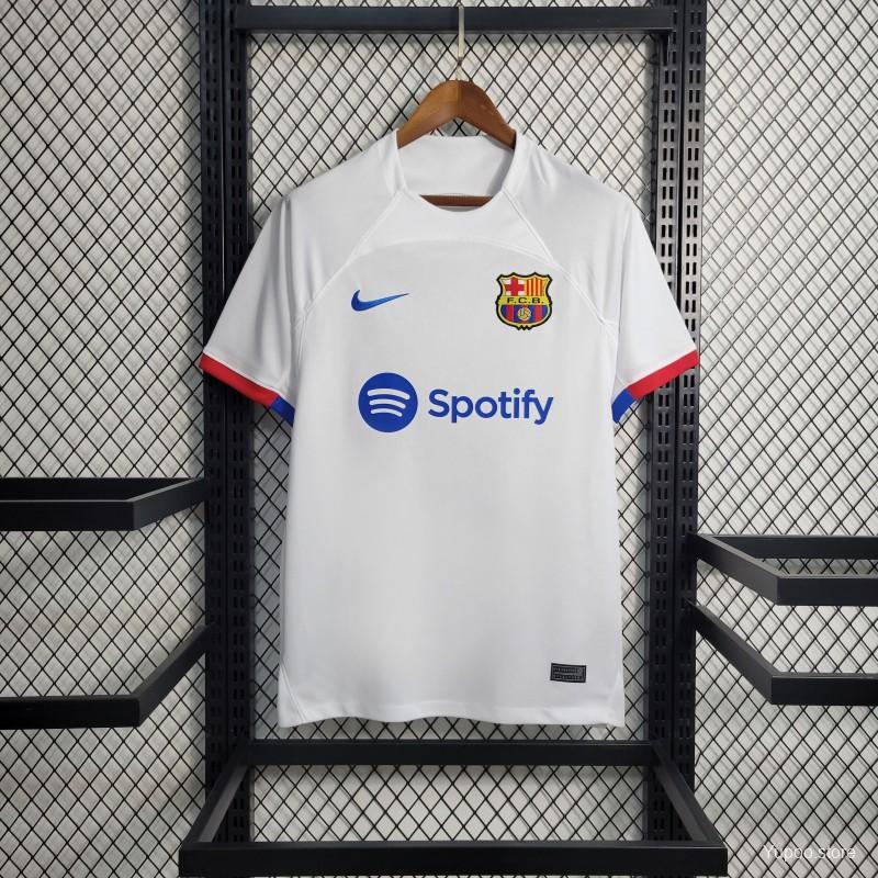 23-24 Barcelona Away White