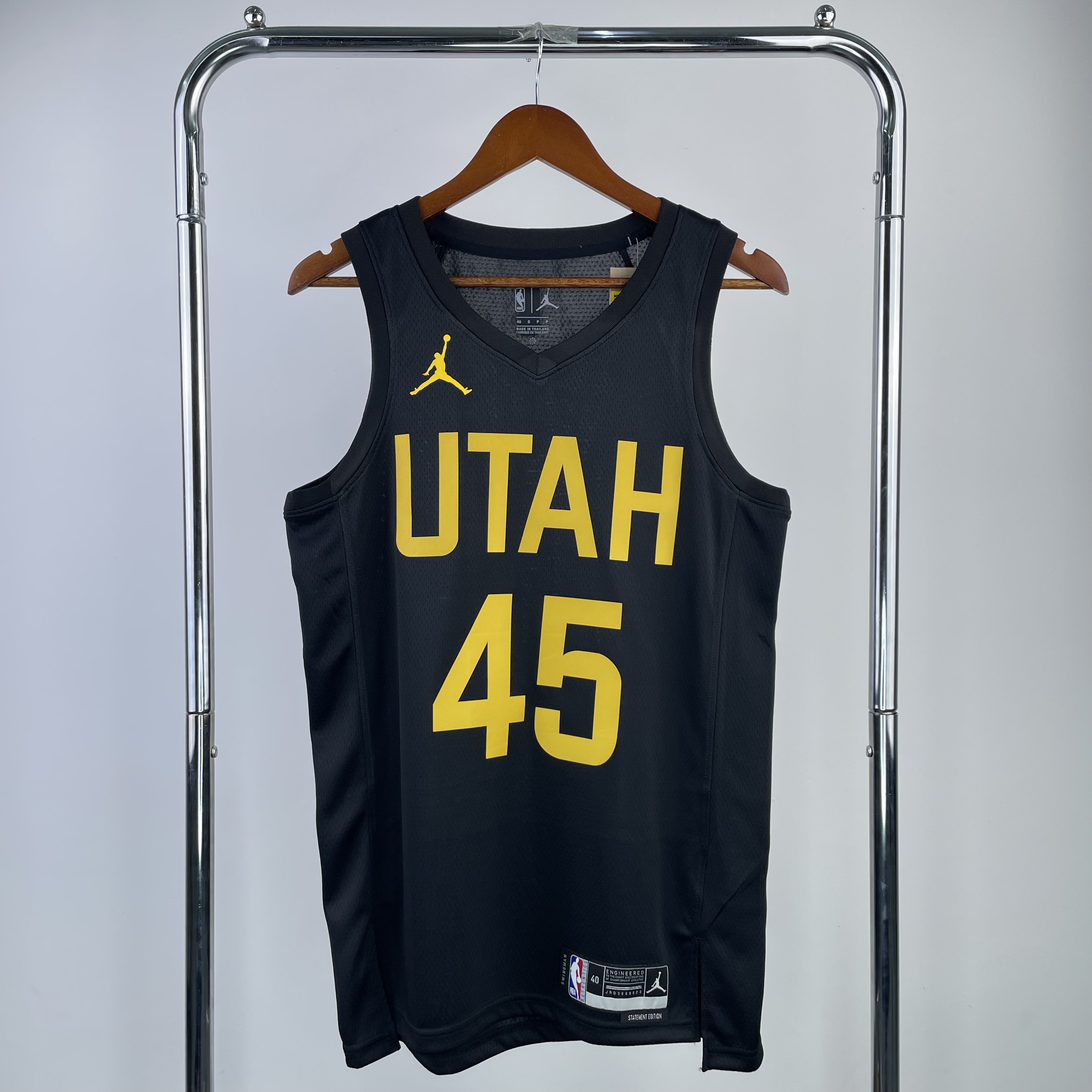 23 Season UTAH JAZZ Flyer Black  No No.45 Mitchell