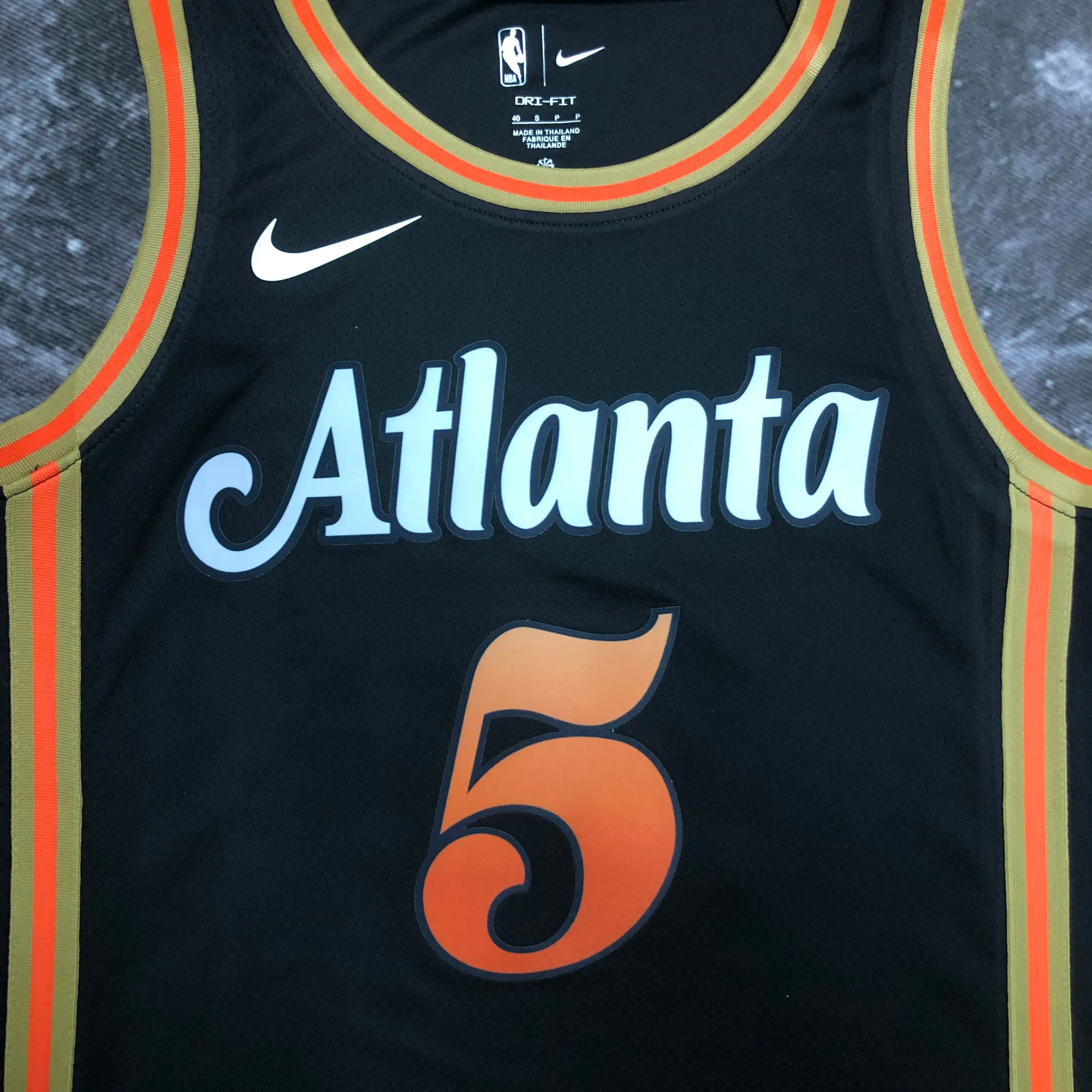 23 Season Atlanta Hawks City Edition  #5 Murray