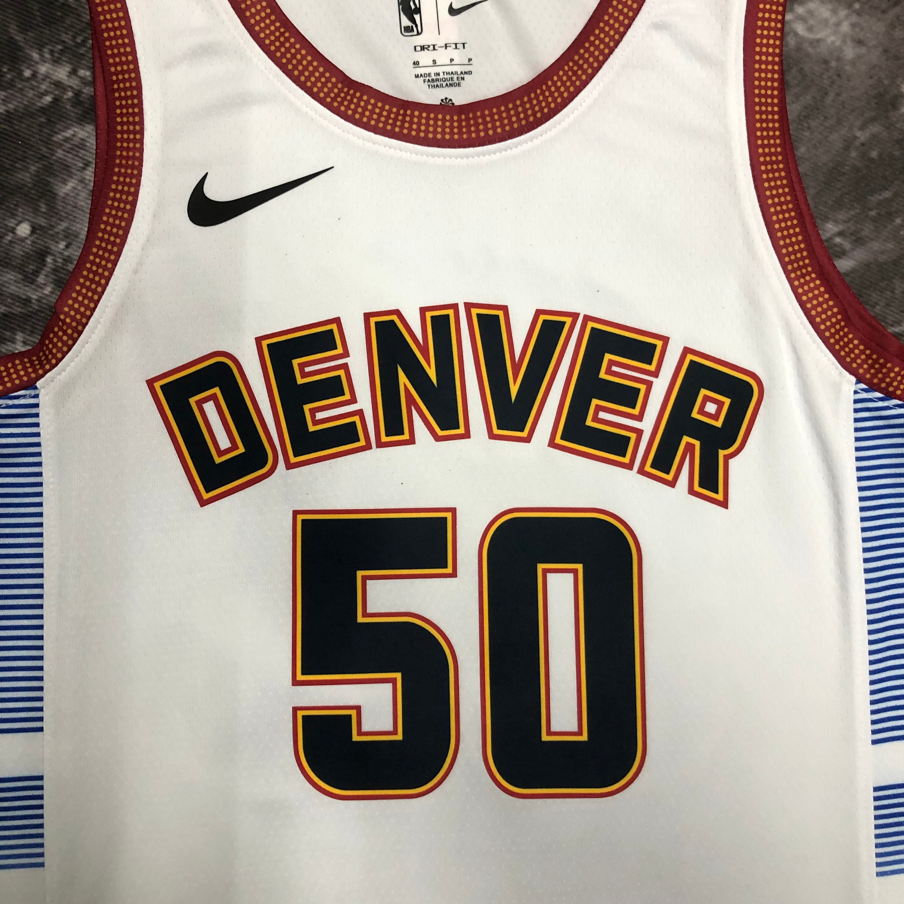 23 Season Denver Nuggets City Edition  No.50 Gordon