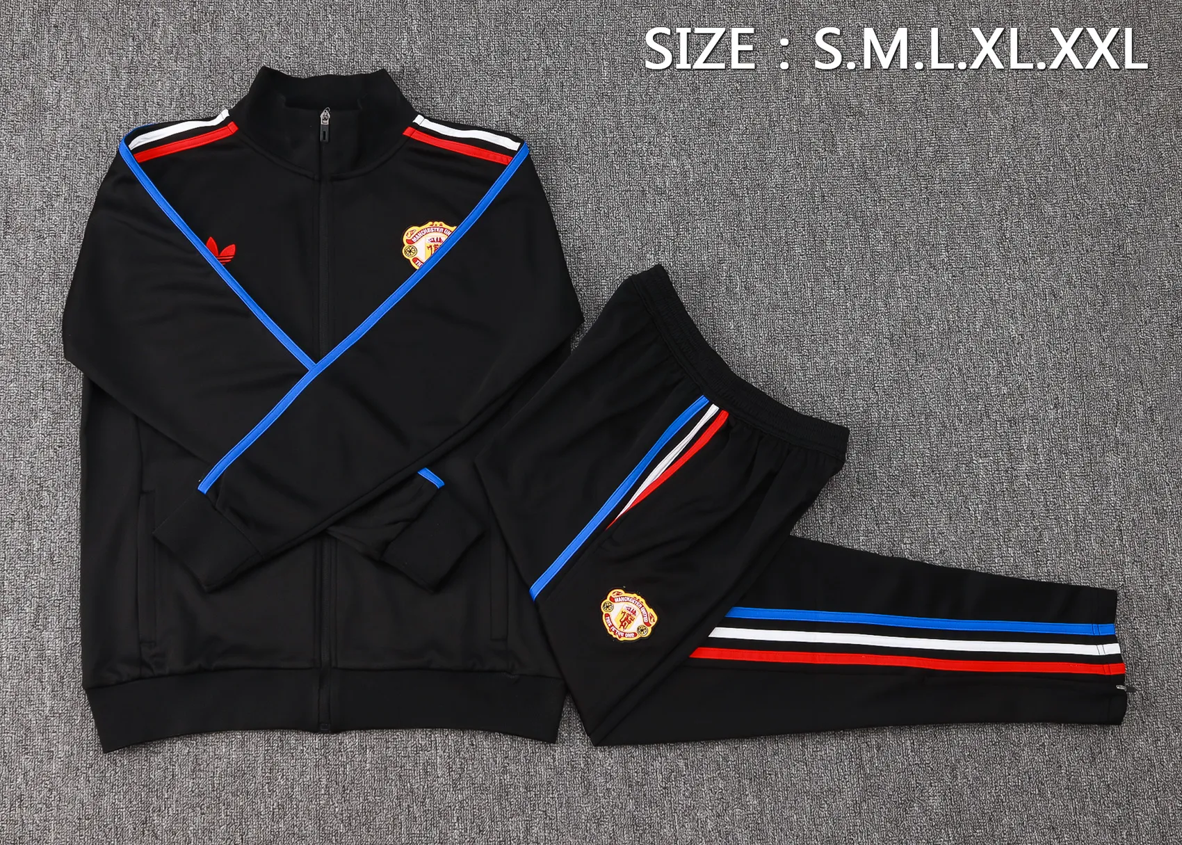 Adult/ Kids Manchester united 24/25 full zipper Training A724