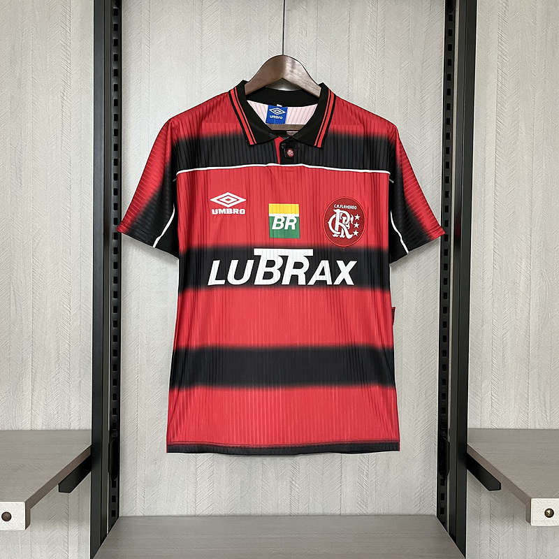 Retro  1997  Flamengo Home Red