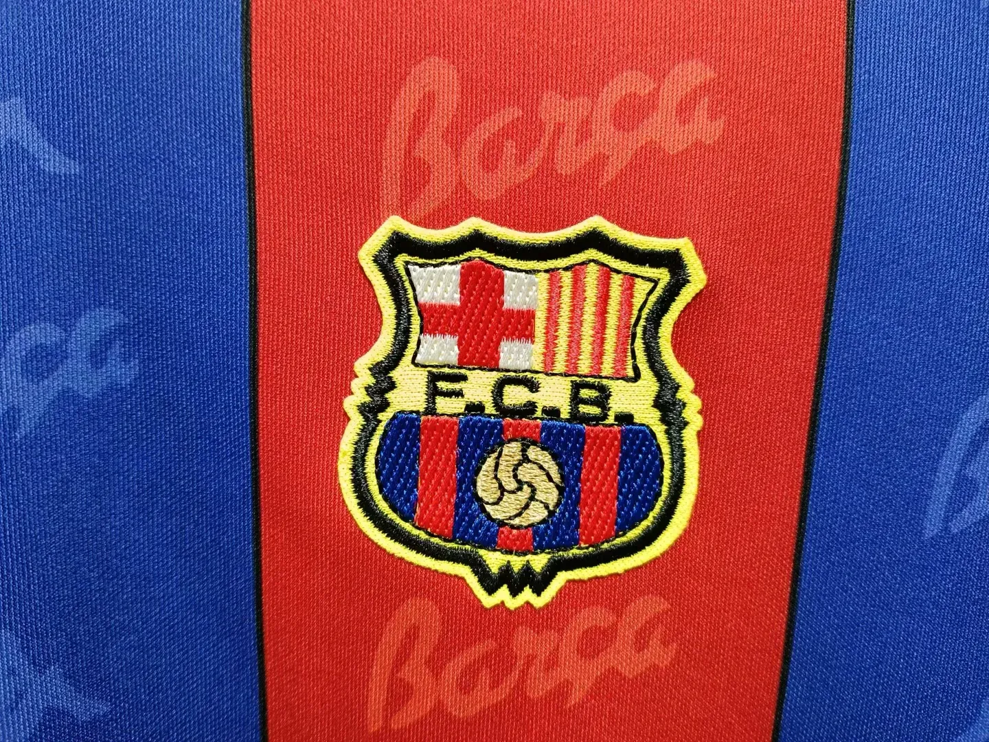 Barcelona 1996/97 Home Long Sleeves S-XXL