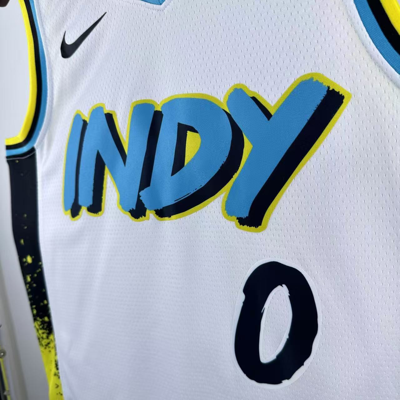 25 Season Indiana Pacers City Version  No.0 Haliburton