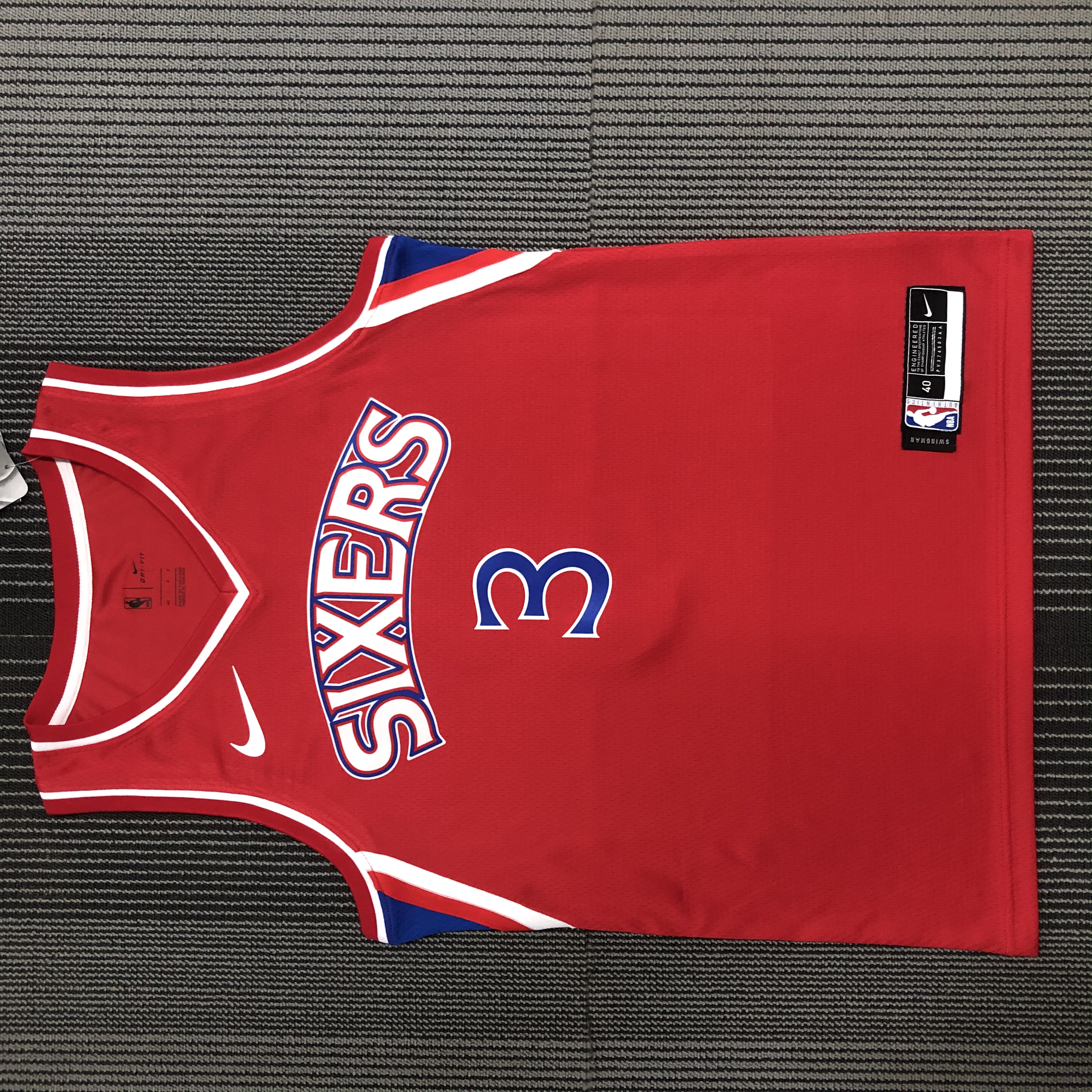 Philadelphia 76ers  #3 Red