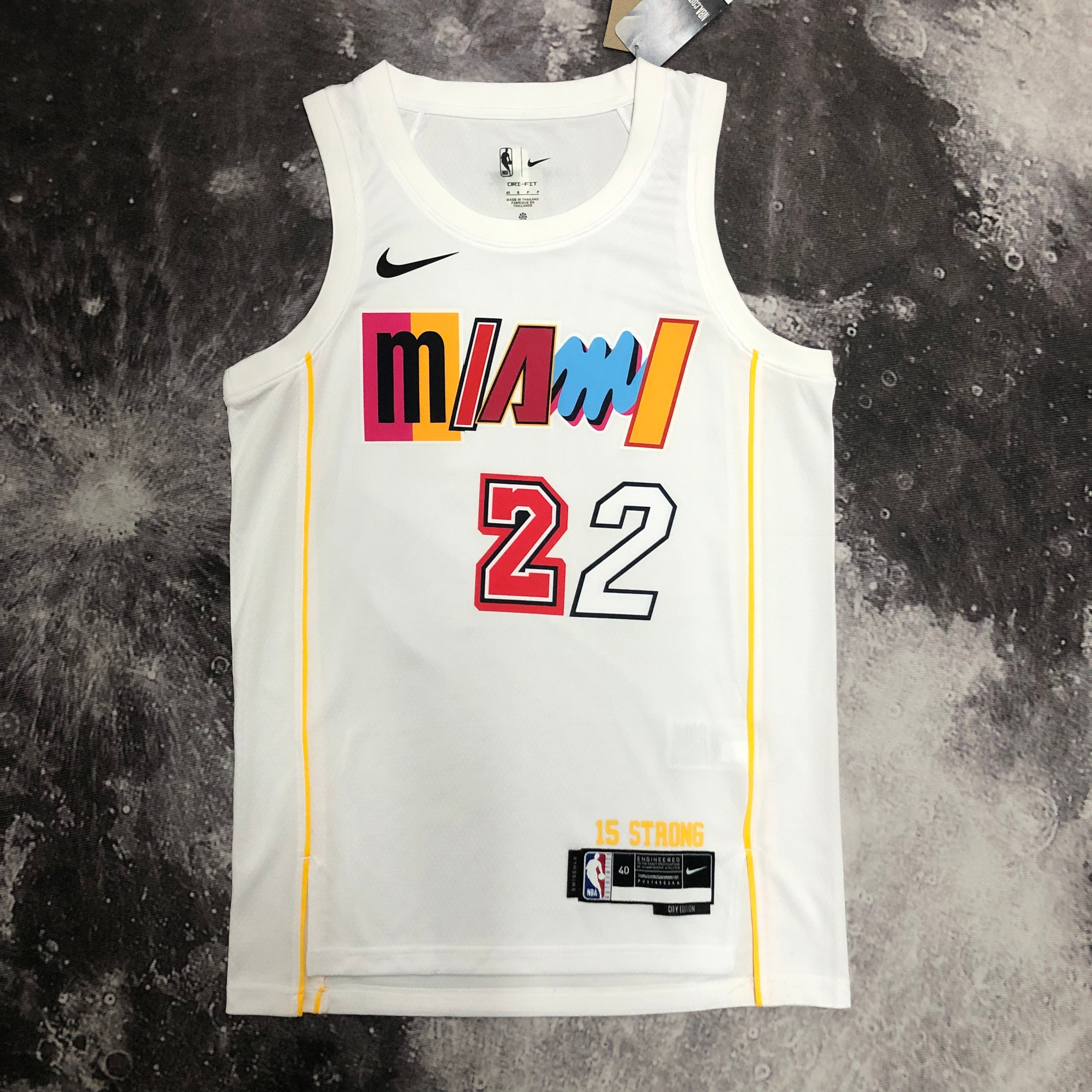 23 Season Miami Heat City Edition  No.22 Butler