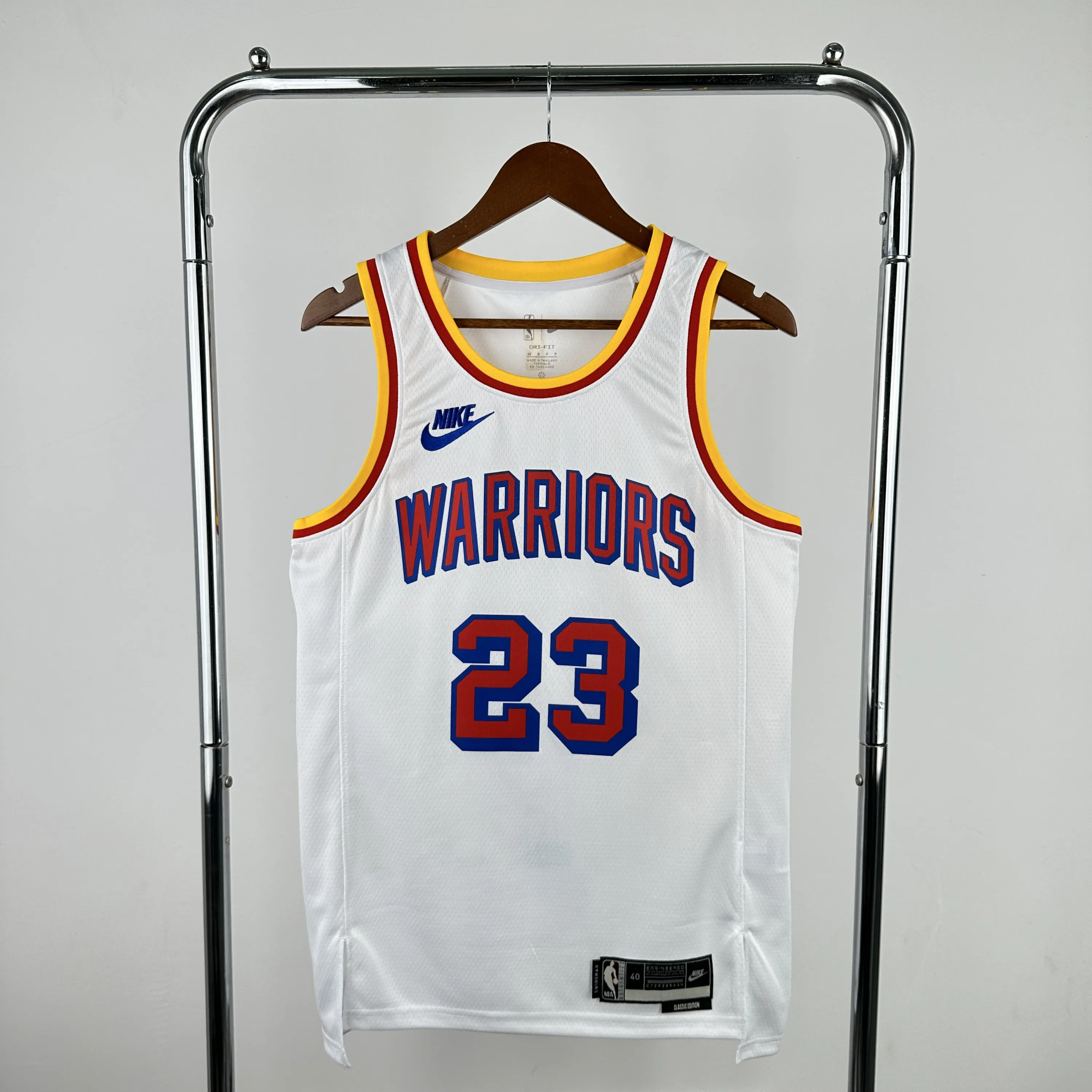 25 Season Golden State Warriors White  #23