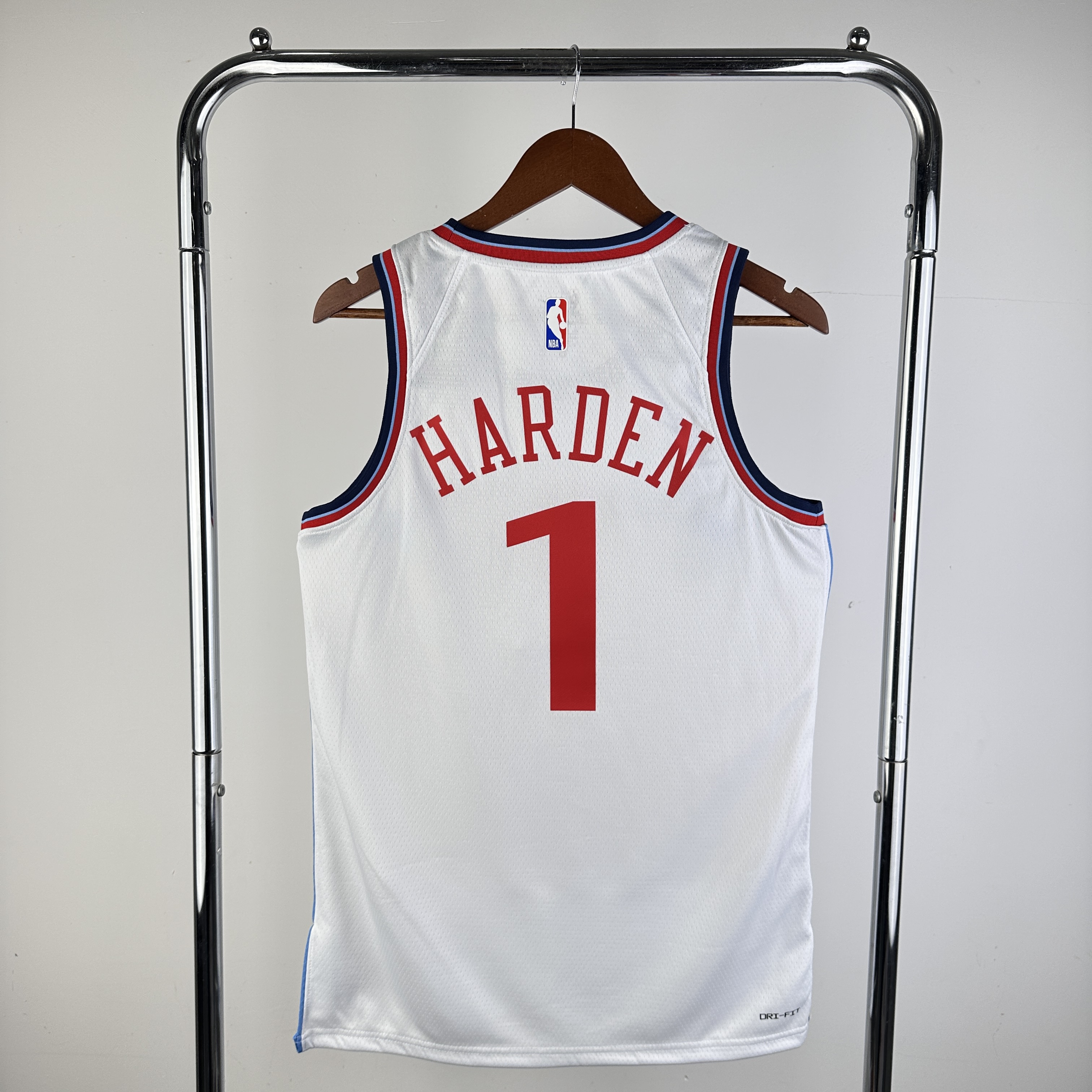 24/25 Season Los Angeles Clippers Home White  No.1 Harden