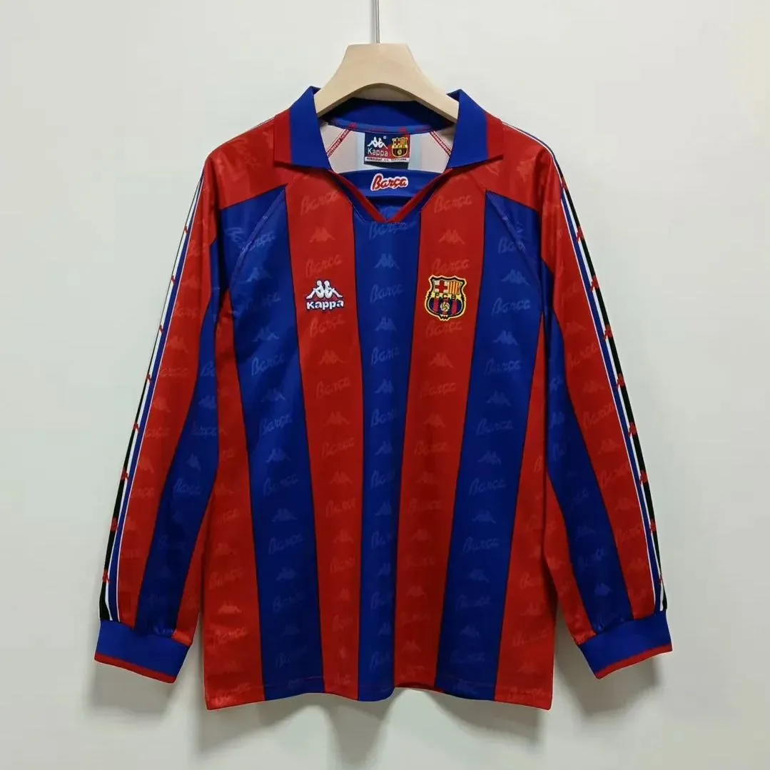 Barcelona 1996/97 Home Long Sleeves S-XXL