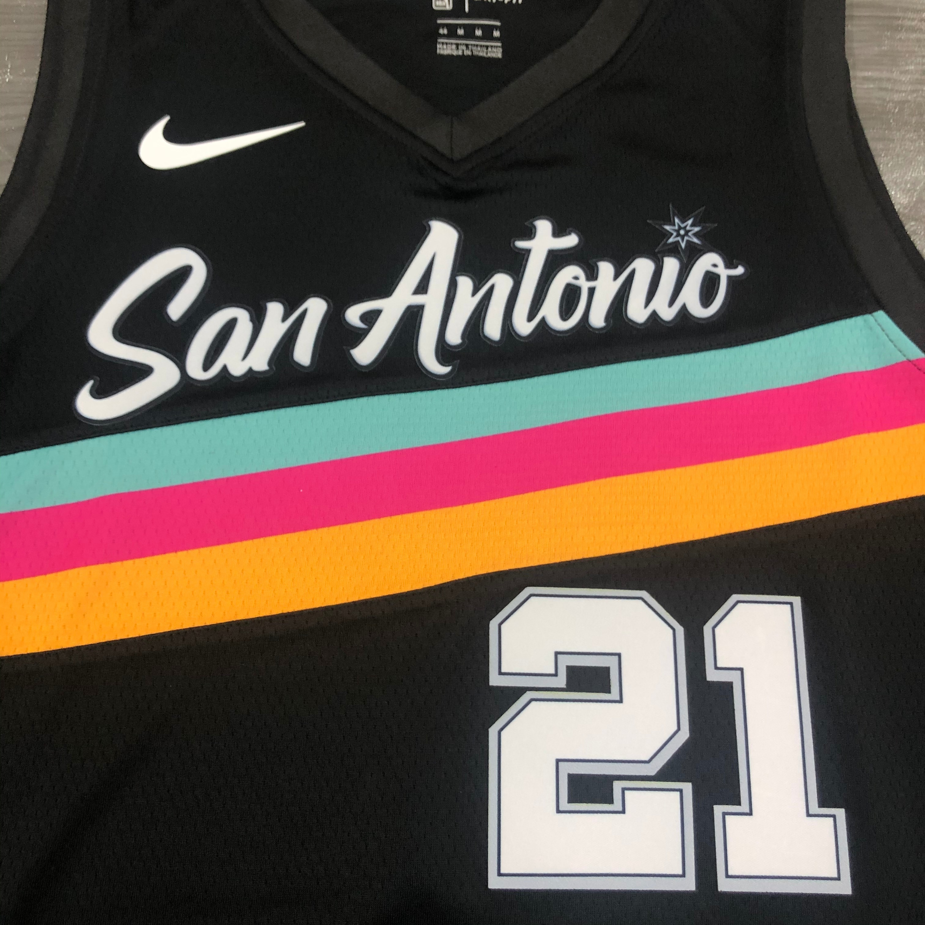 21 Season SAN ANTONIO SPURS City Edition  #12