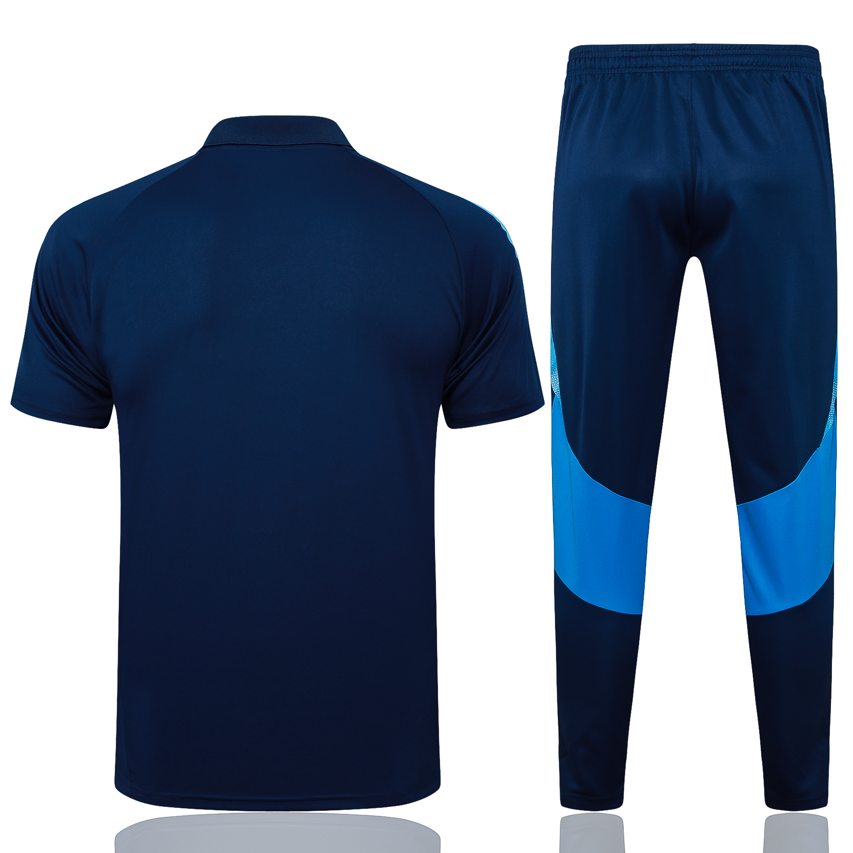 24-25 Flamengo Short Sleeves  Long Pants Training Suit C1146