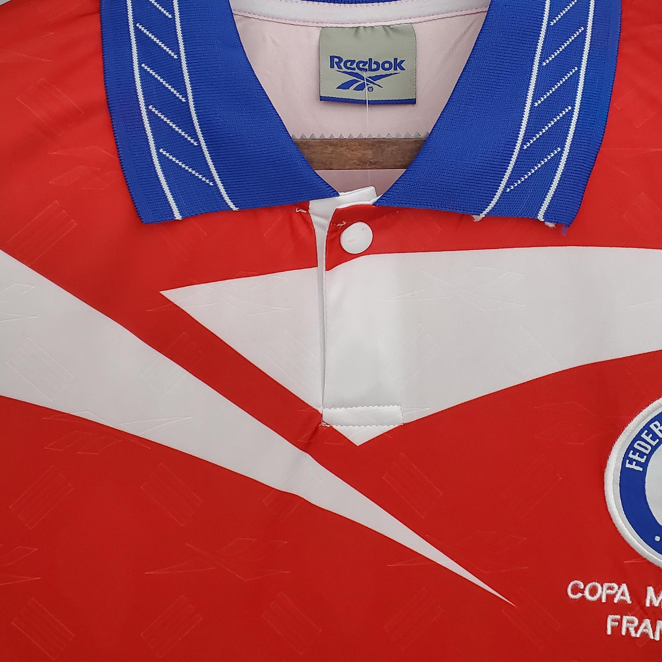 Retro Chile 1998 Home Long Sleeves S-XXL