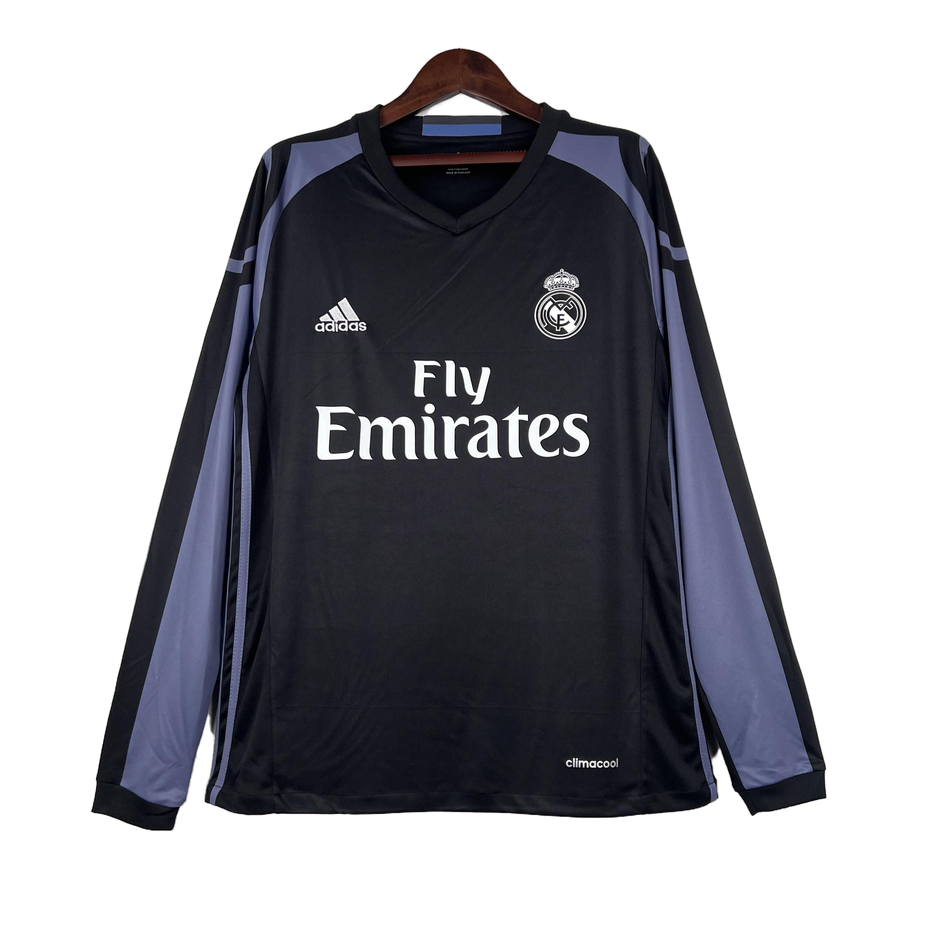 Retro  Real Mαdrid 2016/17 Third Long Sleeves