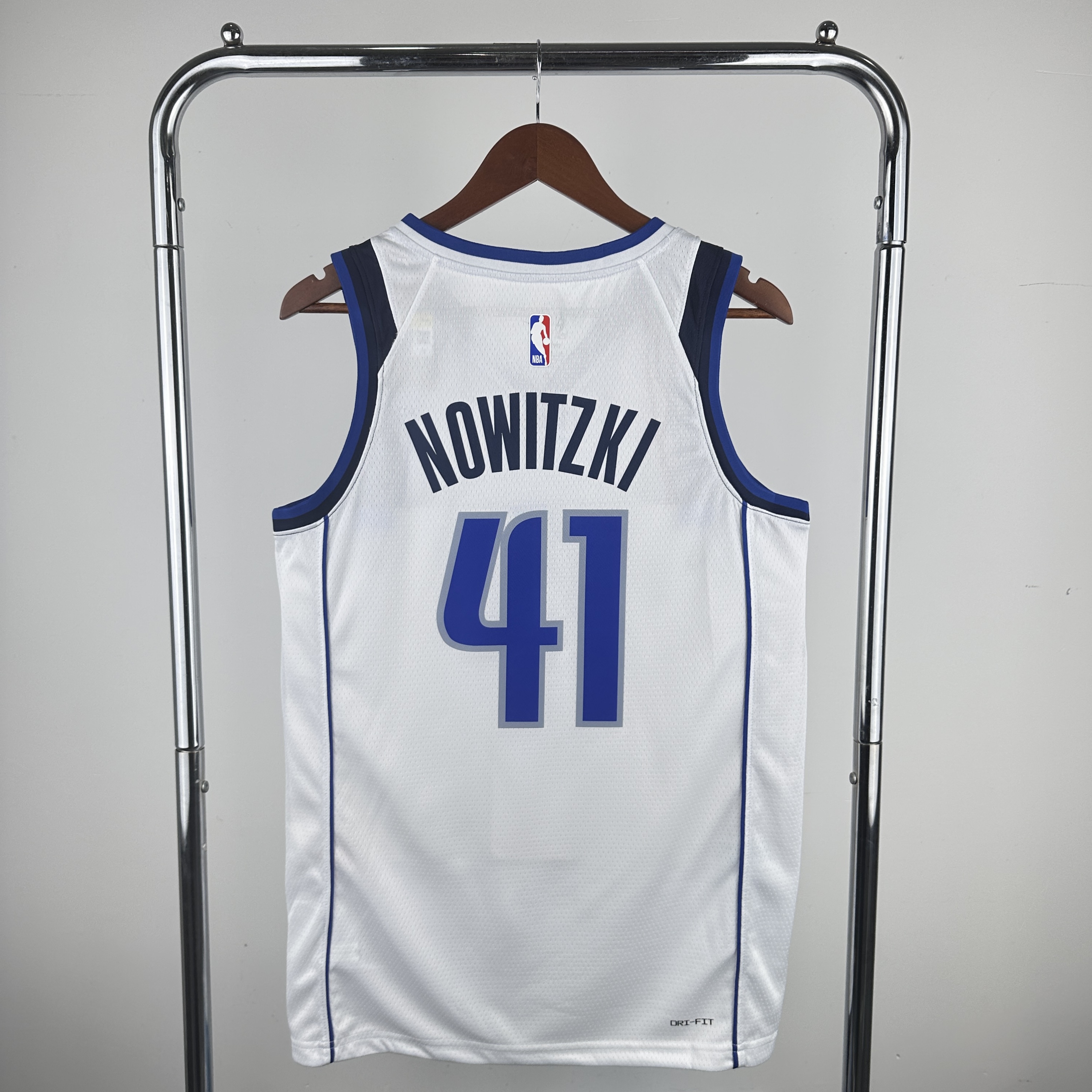 Dallas Mavericks White#41