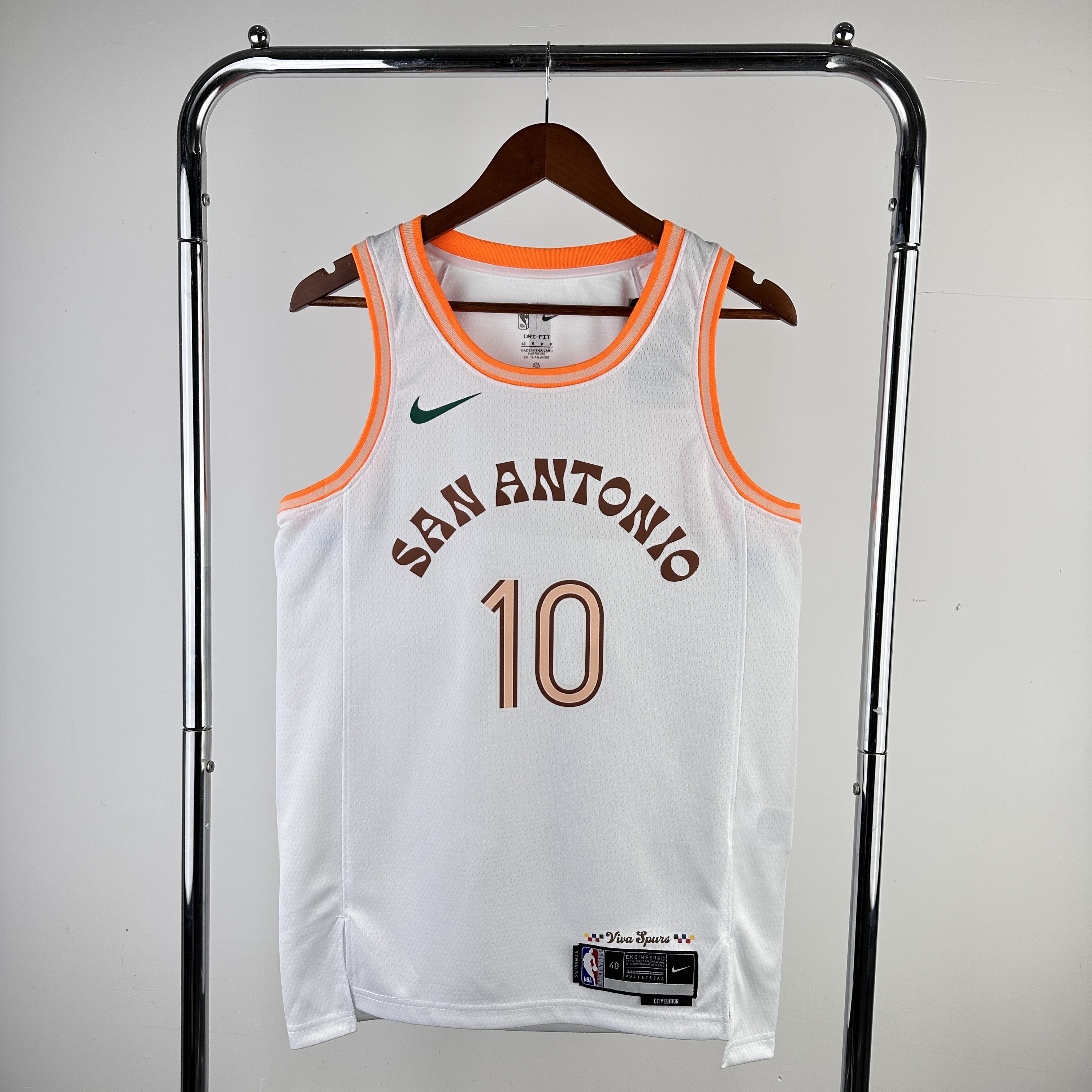 24 SEASON SAN ANTONIO SPURS CITY EDITION  #10 SOCHAM