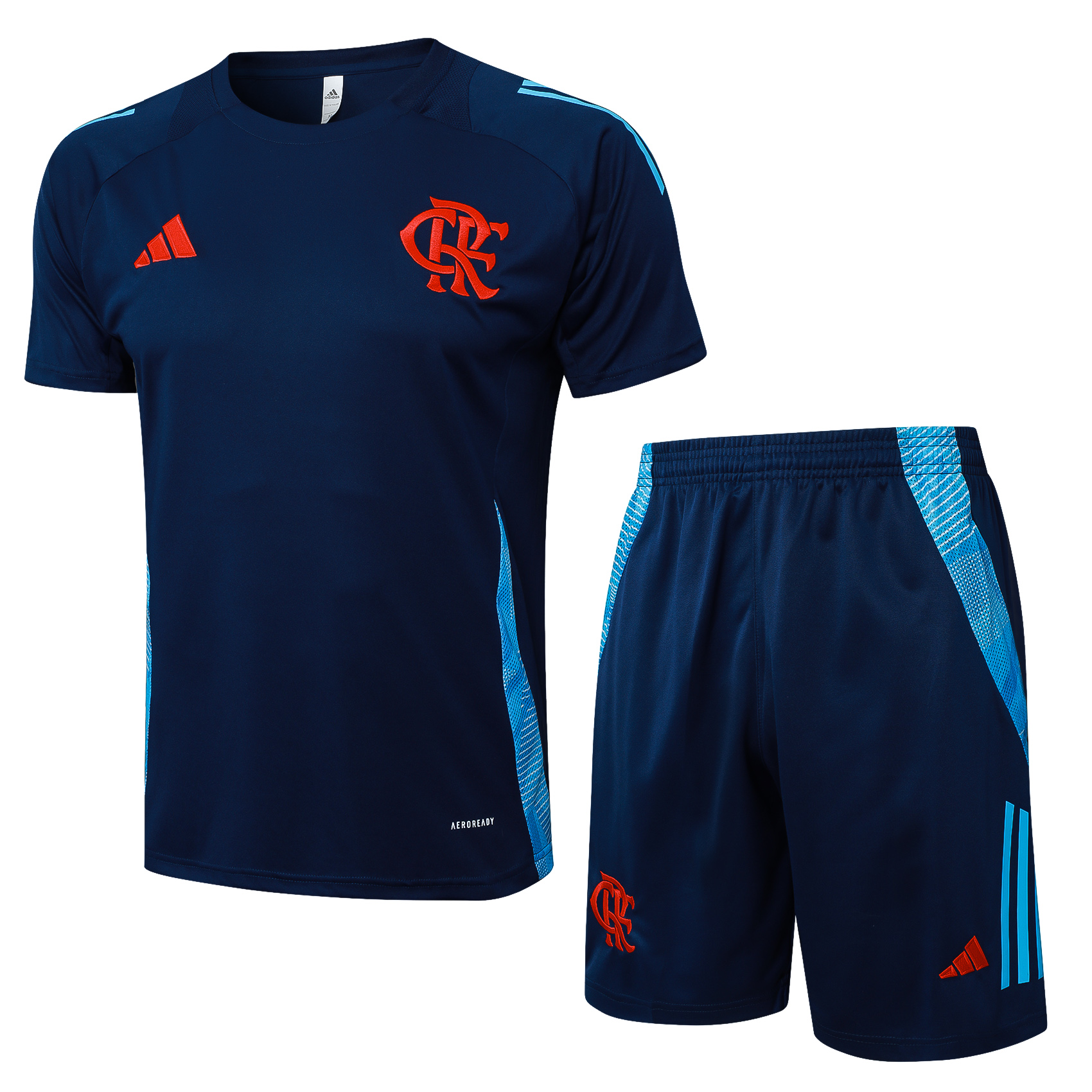 24-25 Flamengo Short Sleeves Training Suit D1242