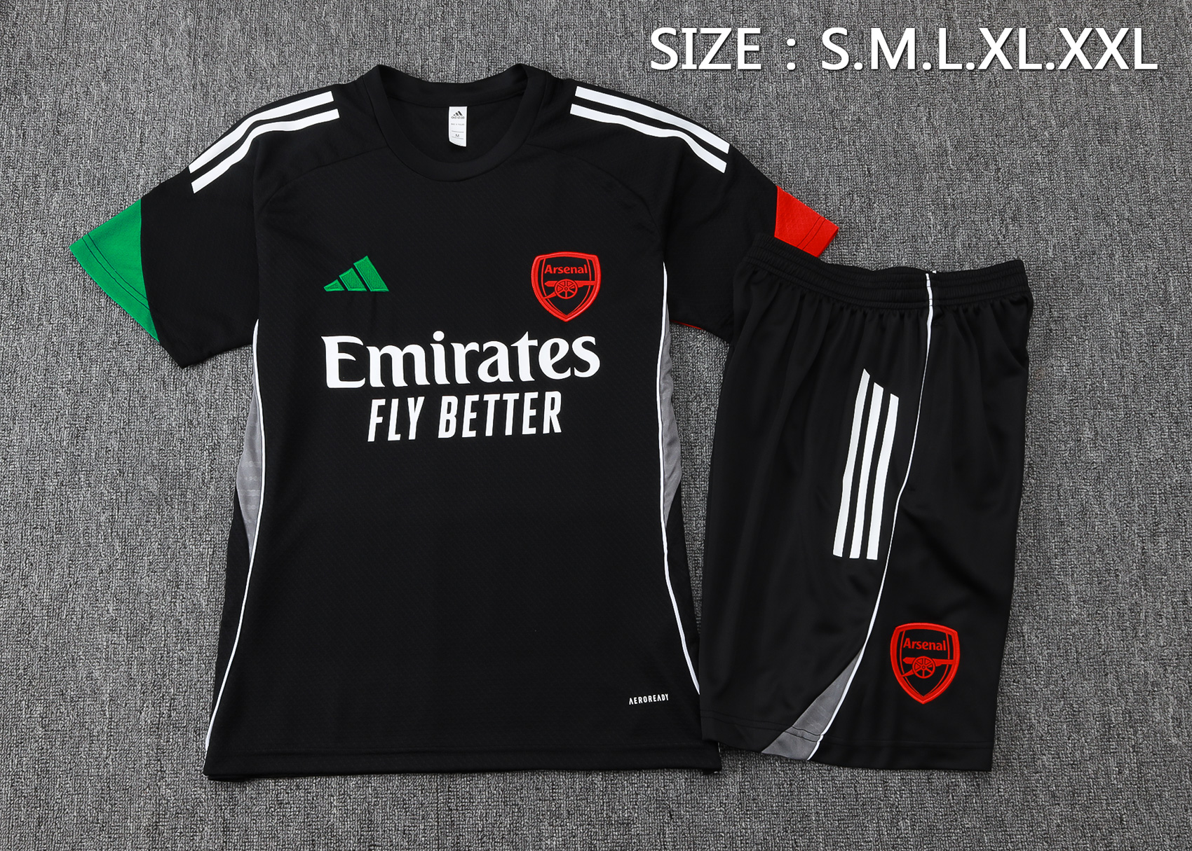 Short Sleeves Arsenal Training suit D2567