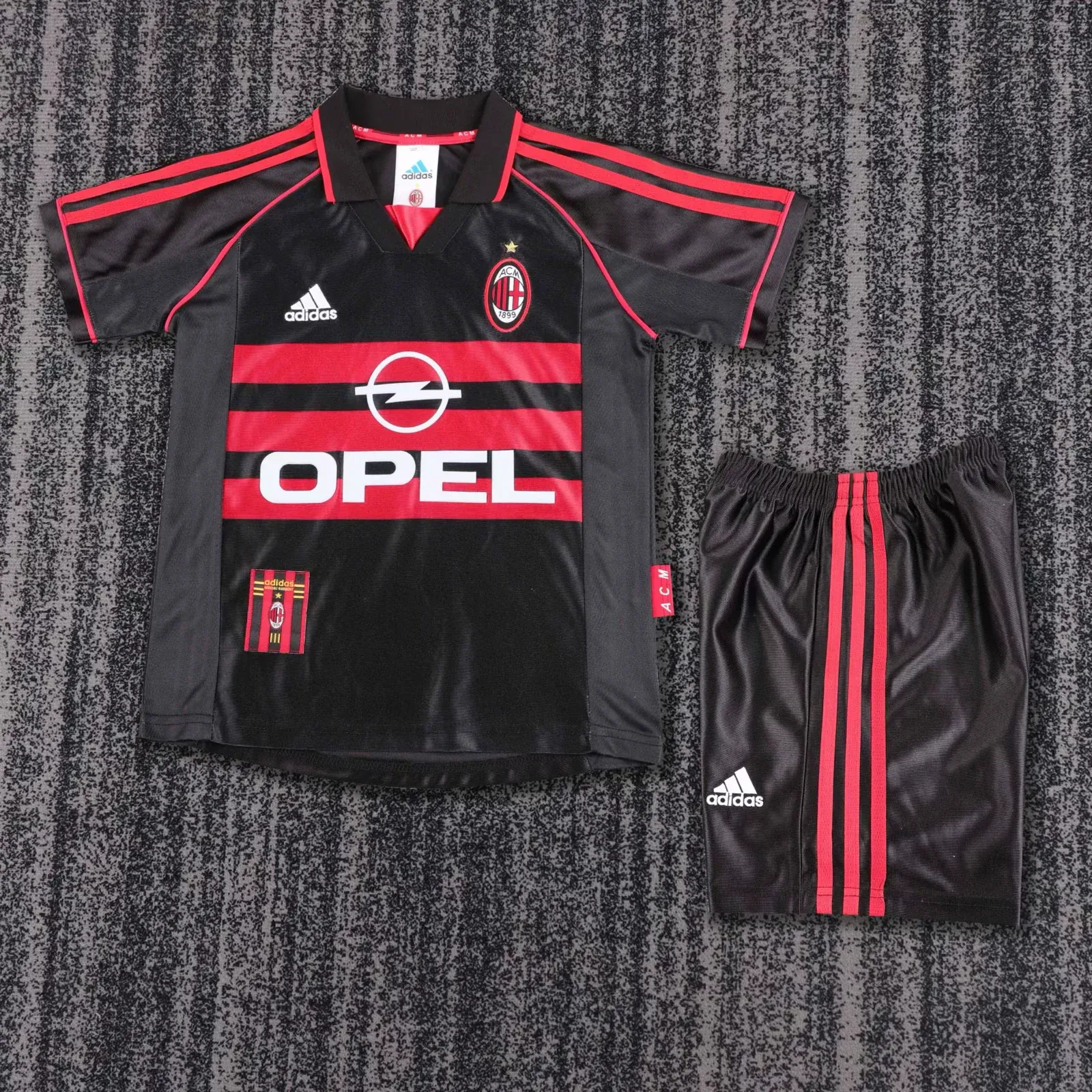 Kids Retro Kit AC Milan 98/99 Away