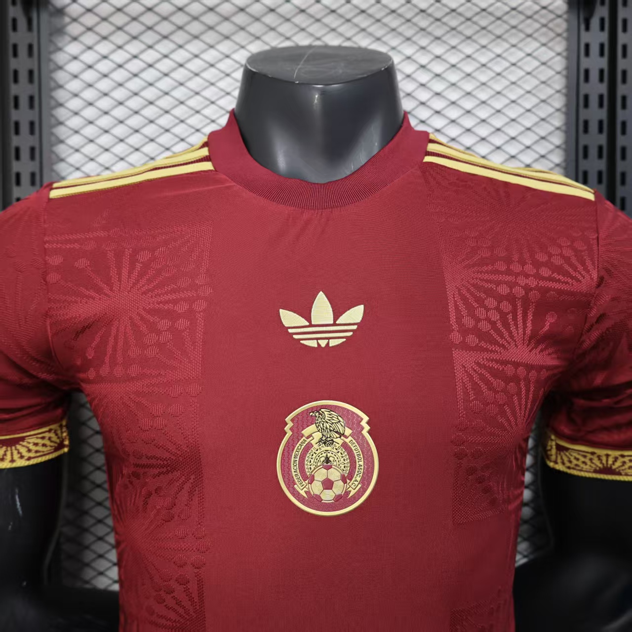 Player Version Mexico 25/26 Gold Cup Red  S-XXL