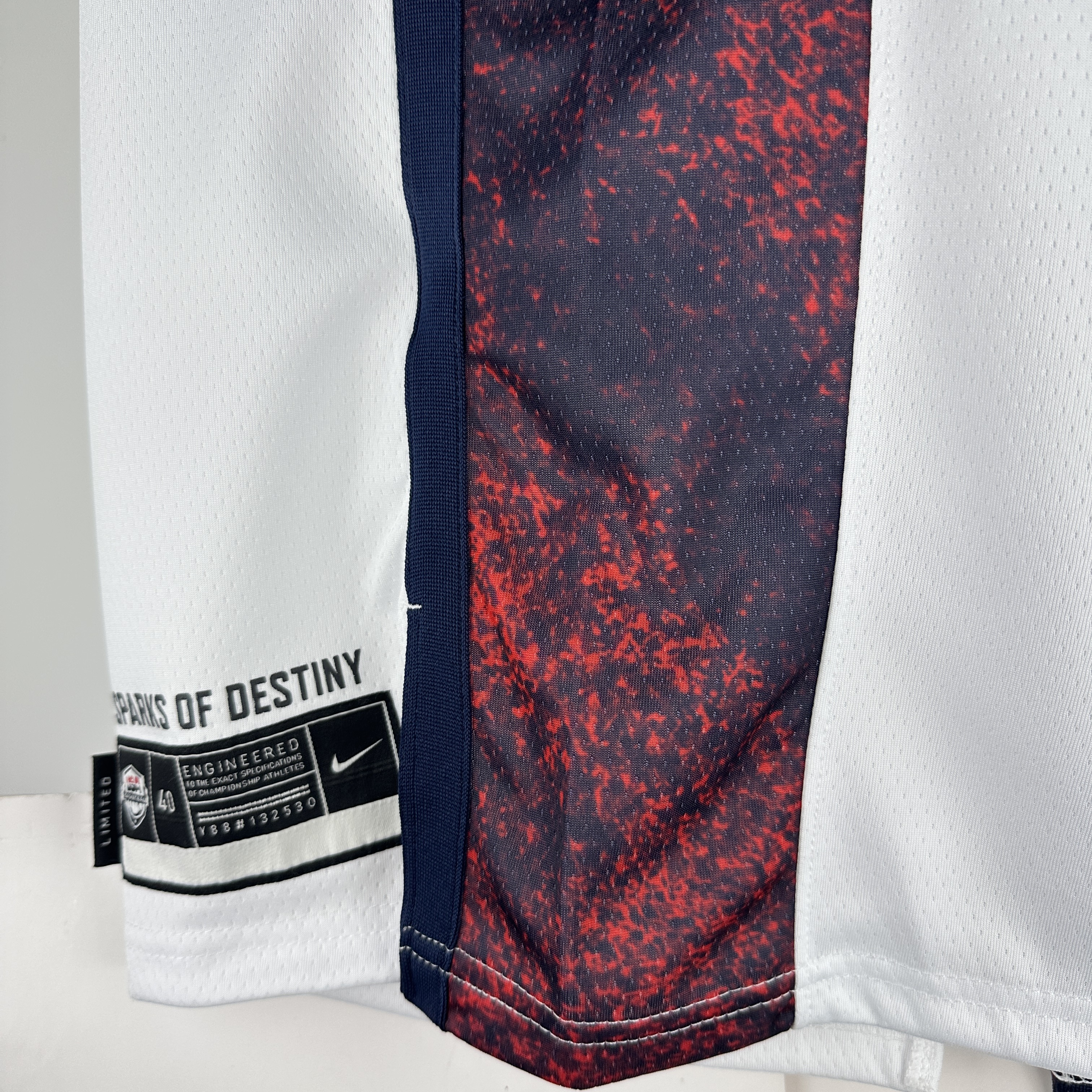 2024 Olympic Basketball USA White No.5 EDWARDS