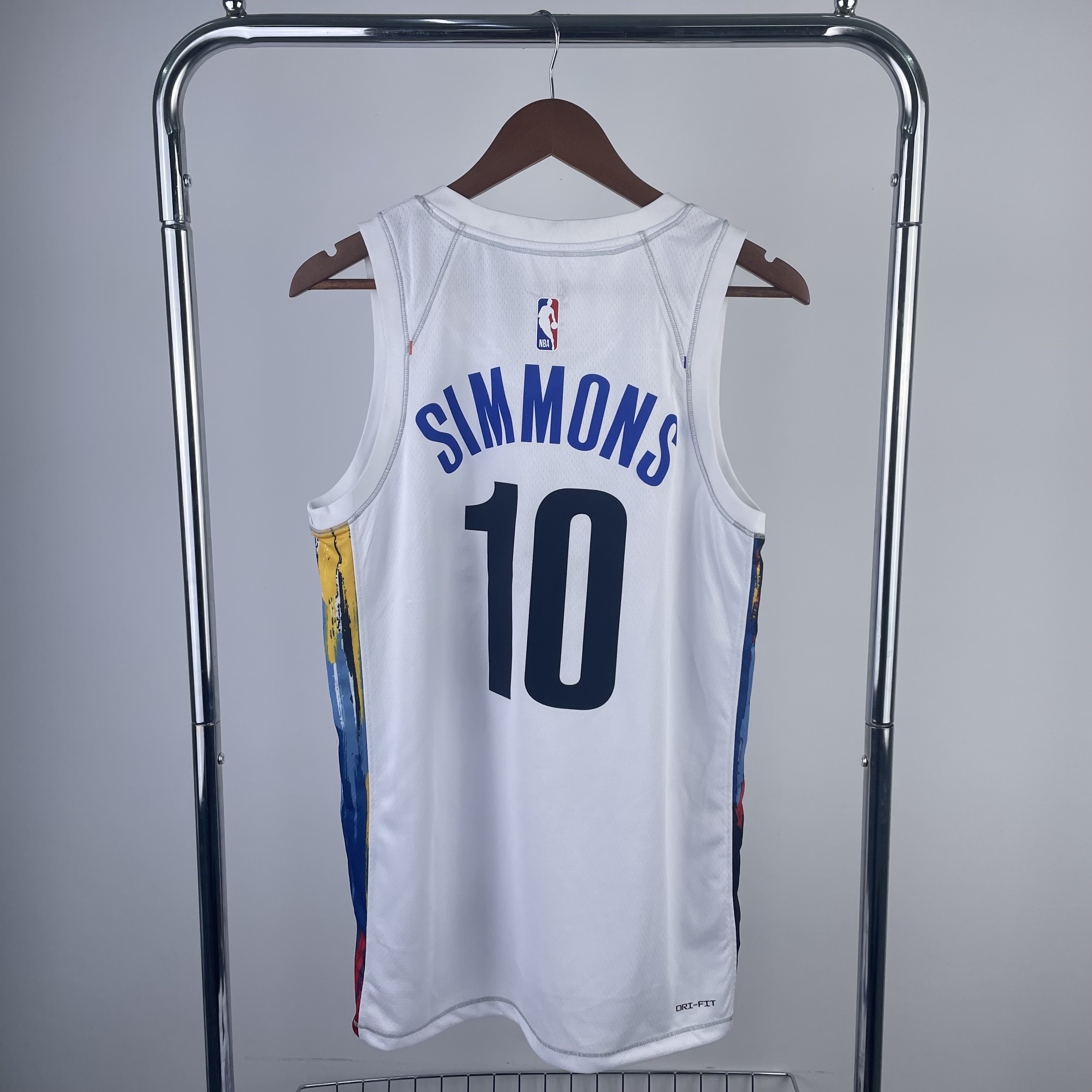 23 Season Brooklyn Nets City Edition No. 10 Simmons