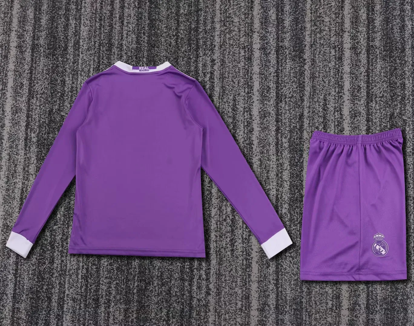 Kids Retro 2016/17 Real Mαdrid Away Long Sleeves 16-28