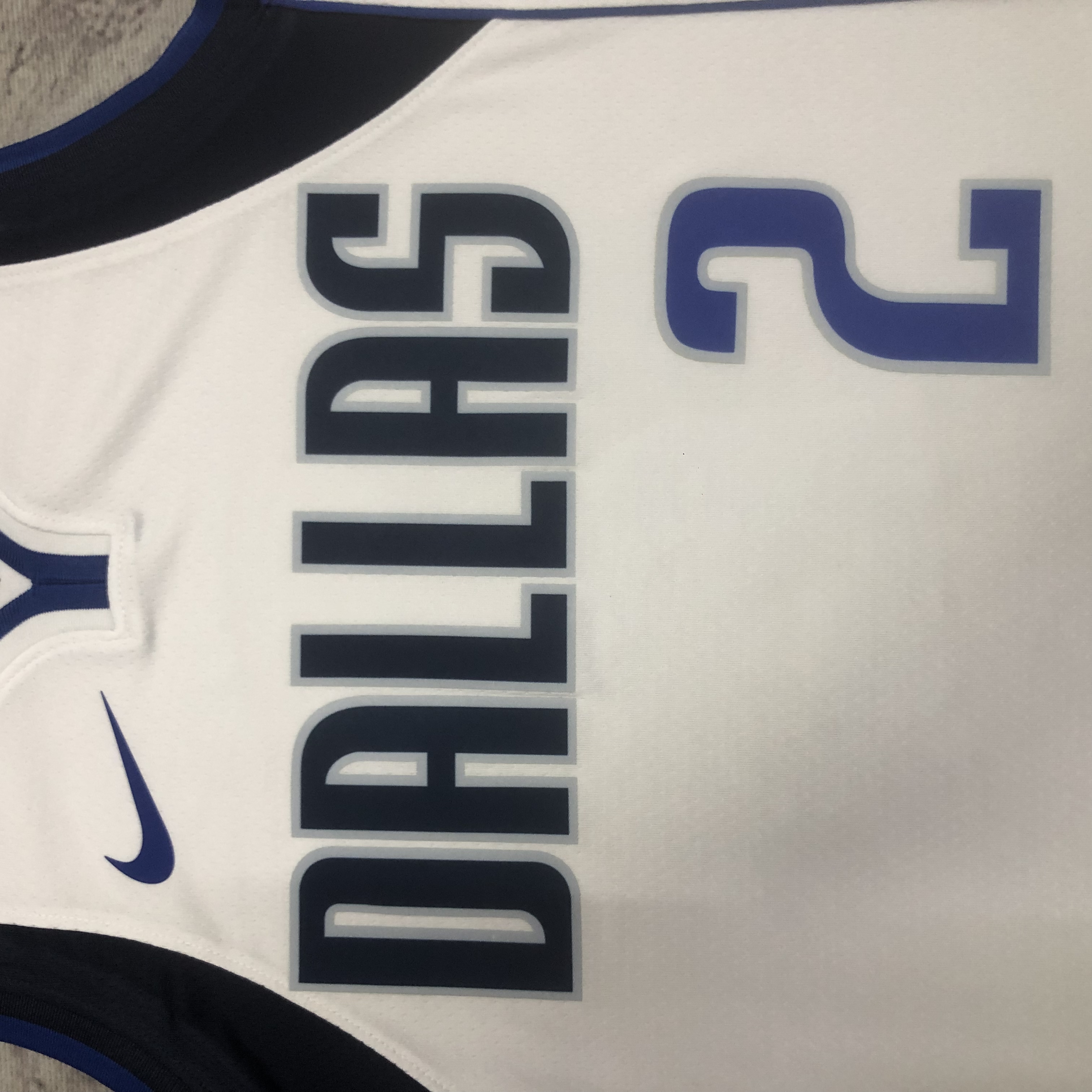 23 Season Mavericks White No.2 Irving