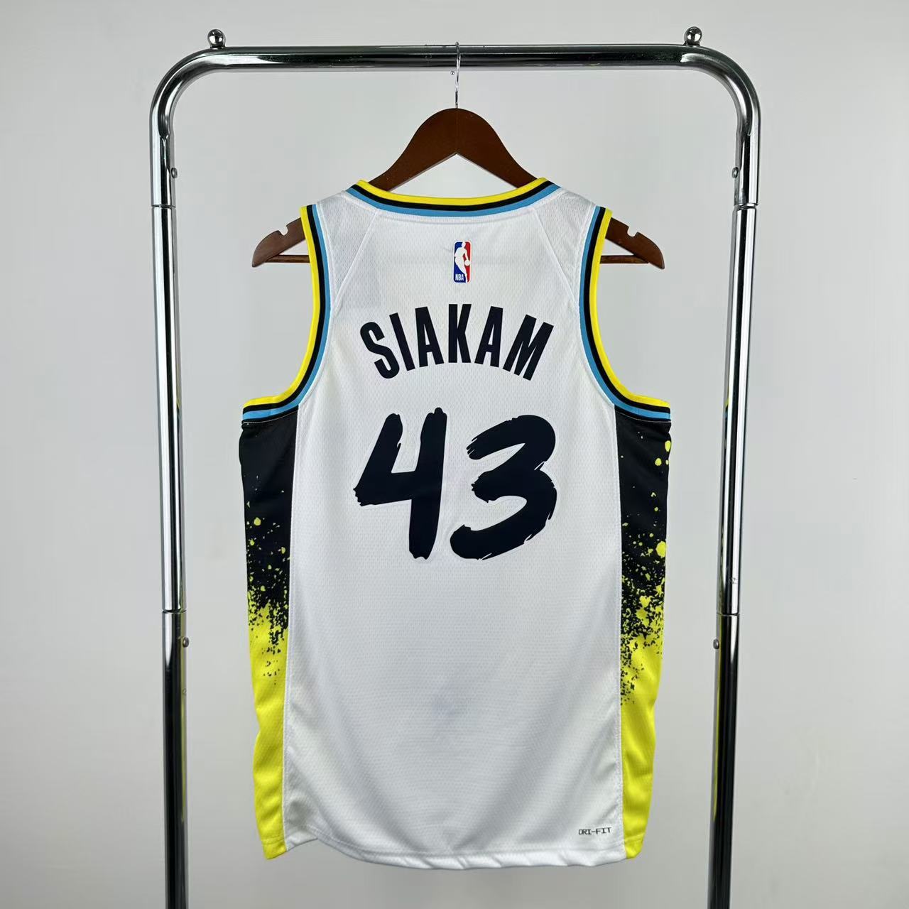 25 Season Indiana Pacers City Version  No.43 Siakam