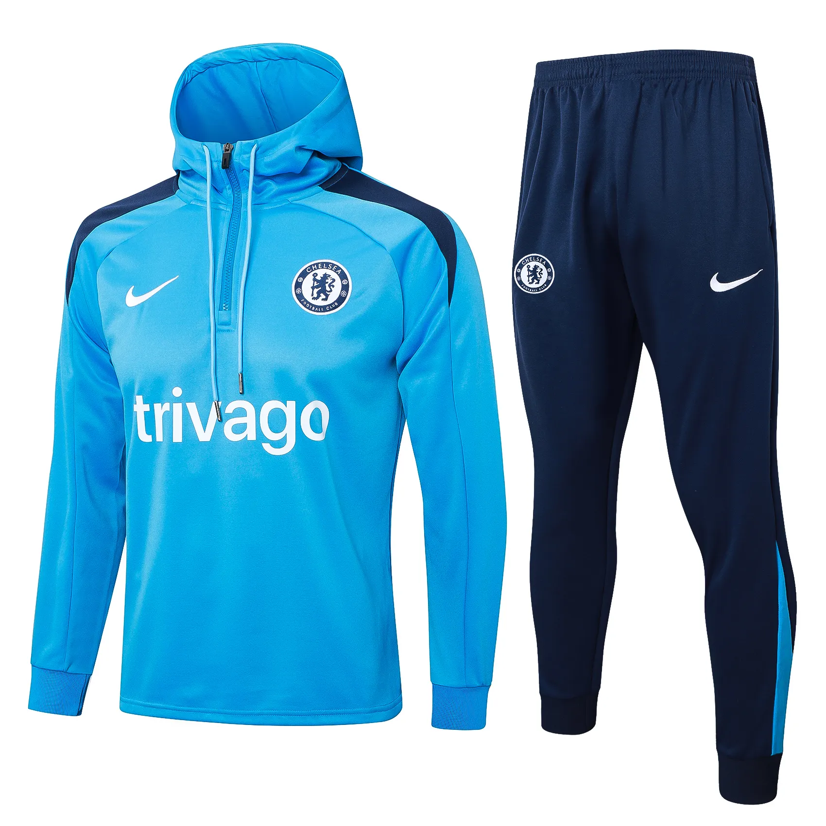 Chelsea 24/25 Half zipper hoodie training suit F606