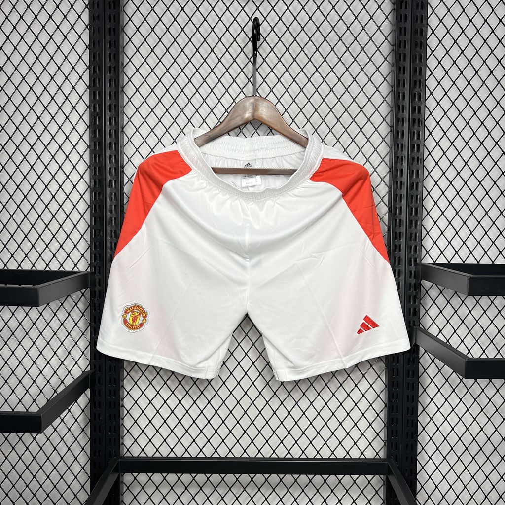 Manchester United 24/25 Home Shorts