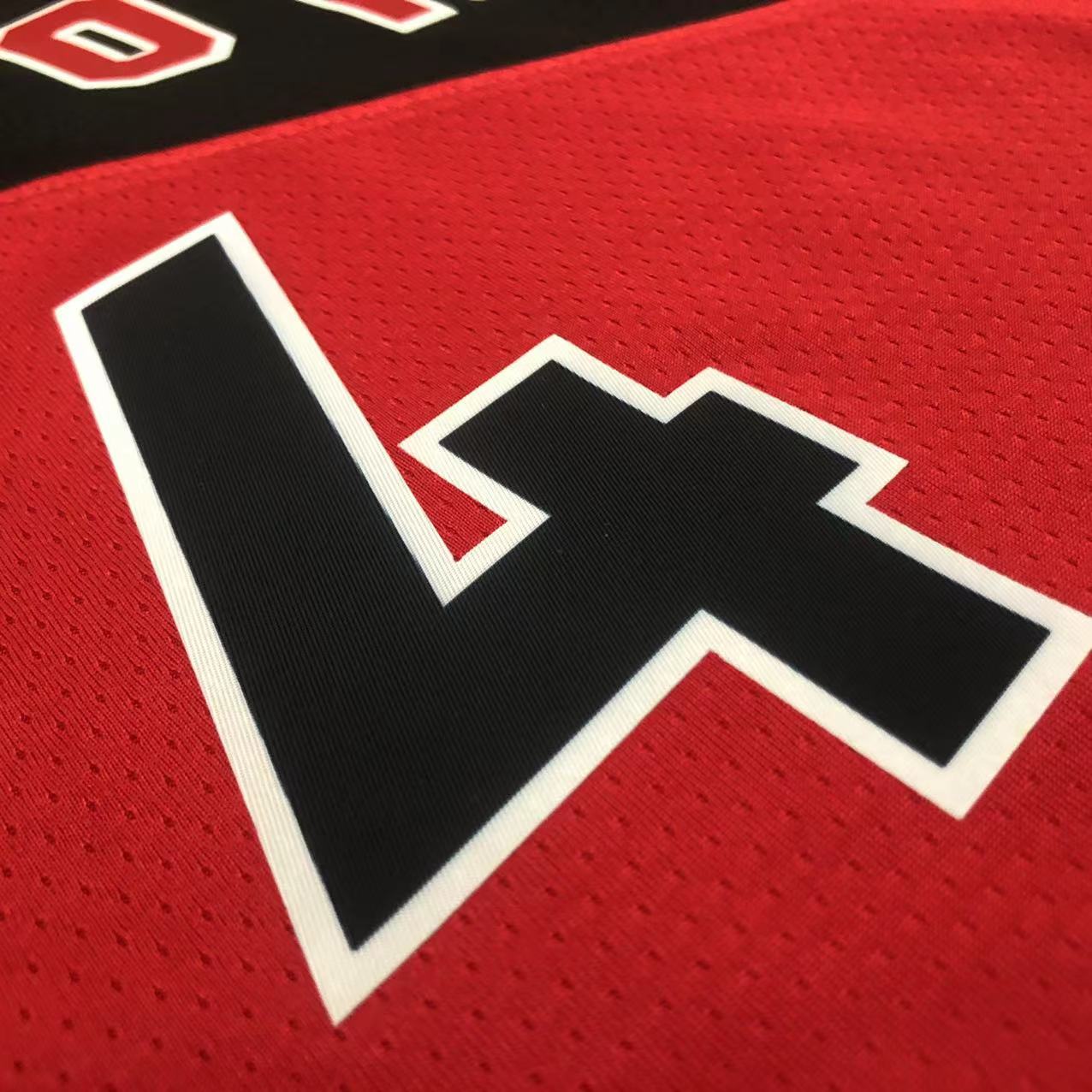 23 Season Toronto Raptors Away Red  No.4 Barnes