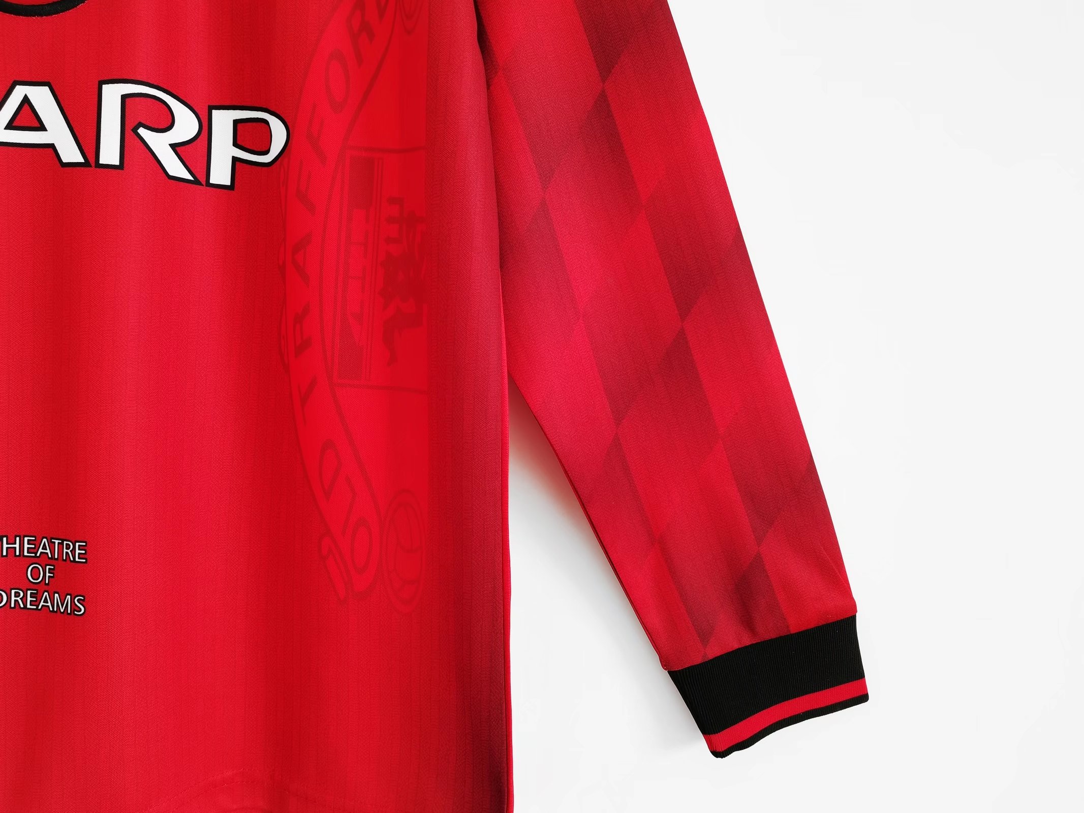 Retro Manchester United 96/97 Home Long Sleeves