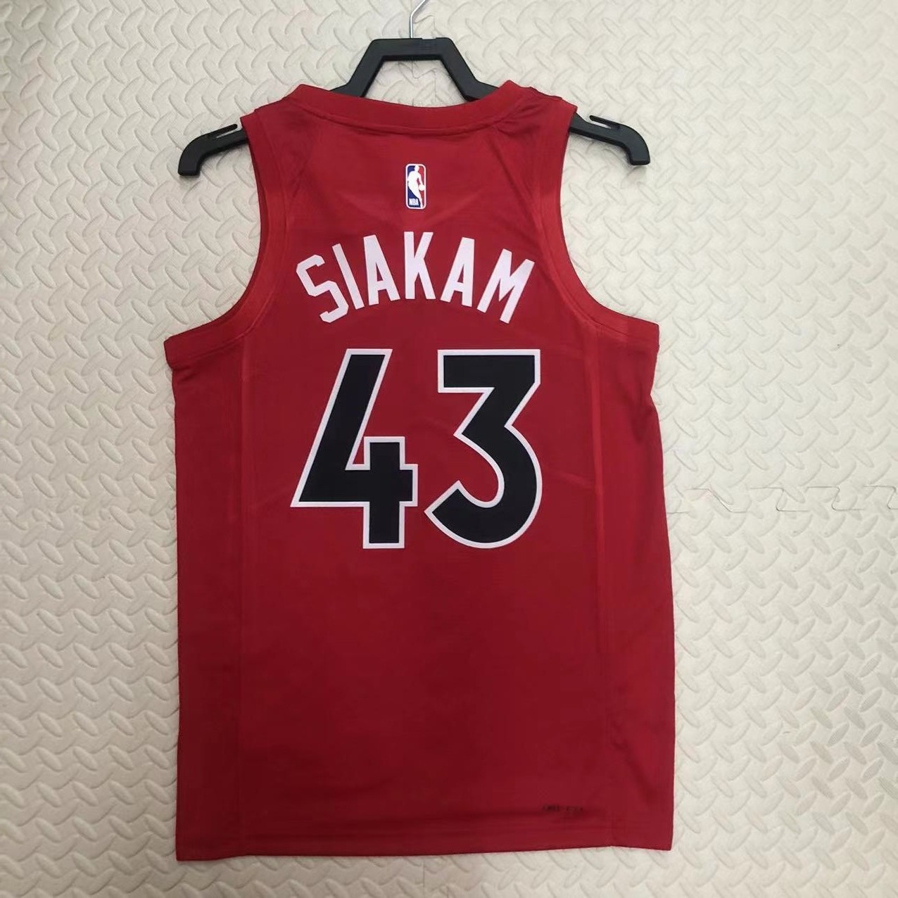 23 Season Toronto Raptors Away Red  No.43 Siakam