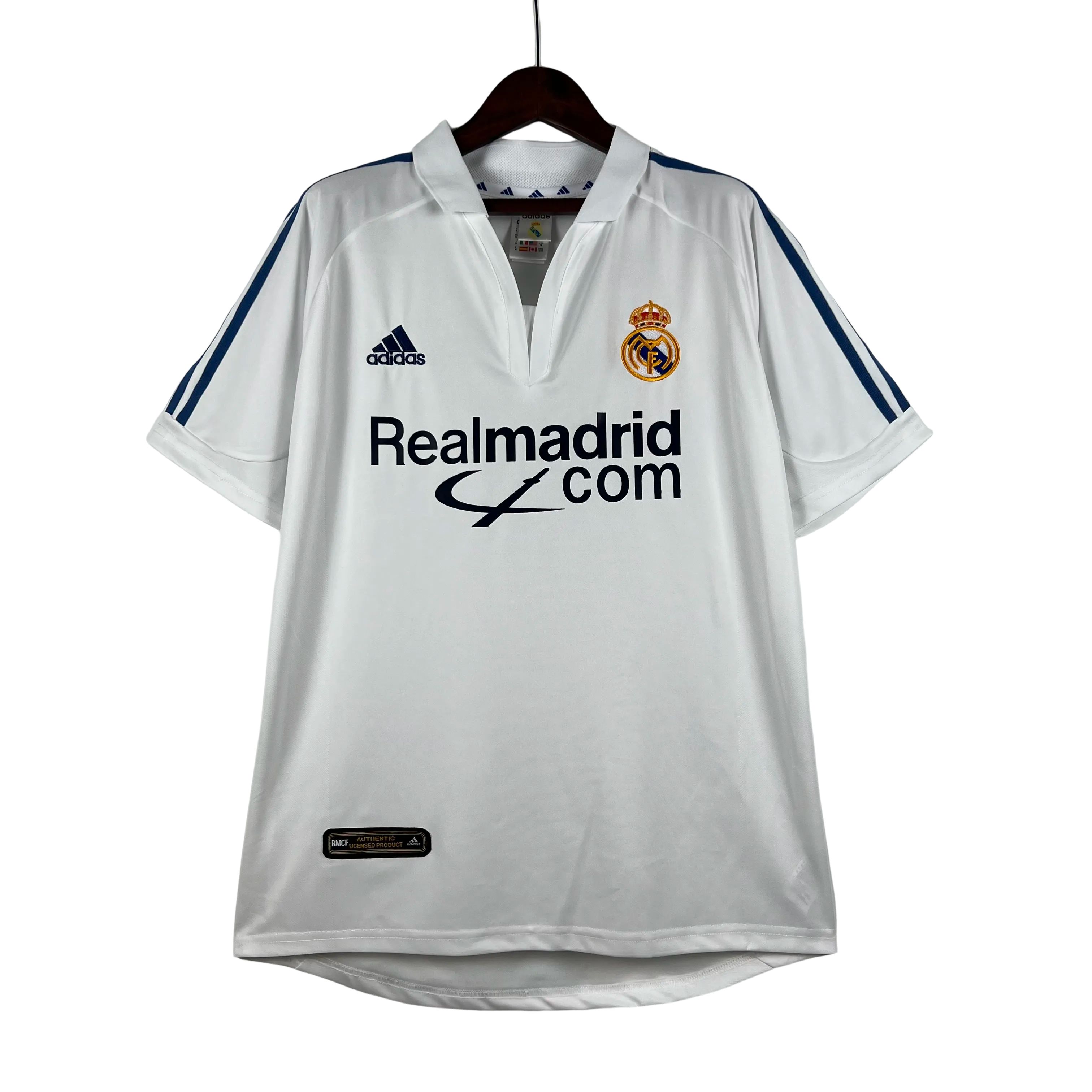 Retro  Real Mαdrid 01/02 Home White