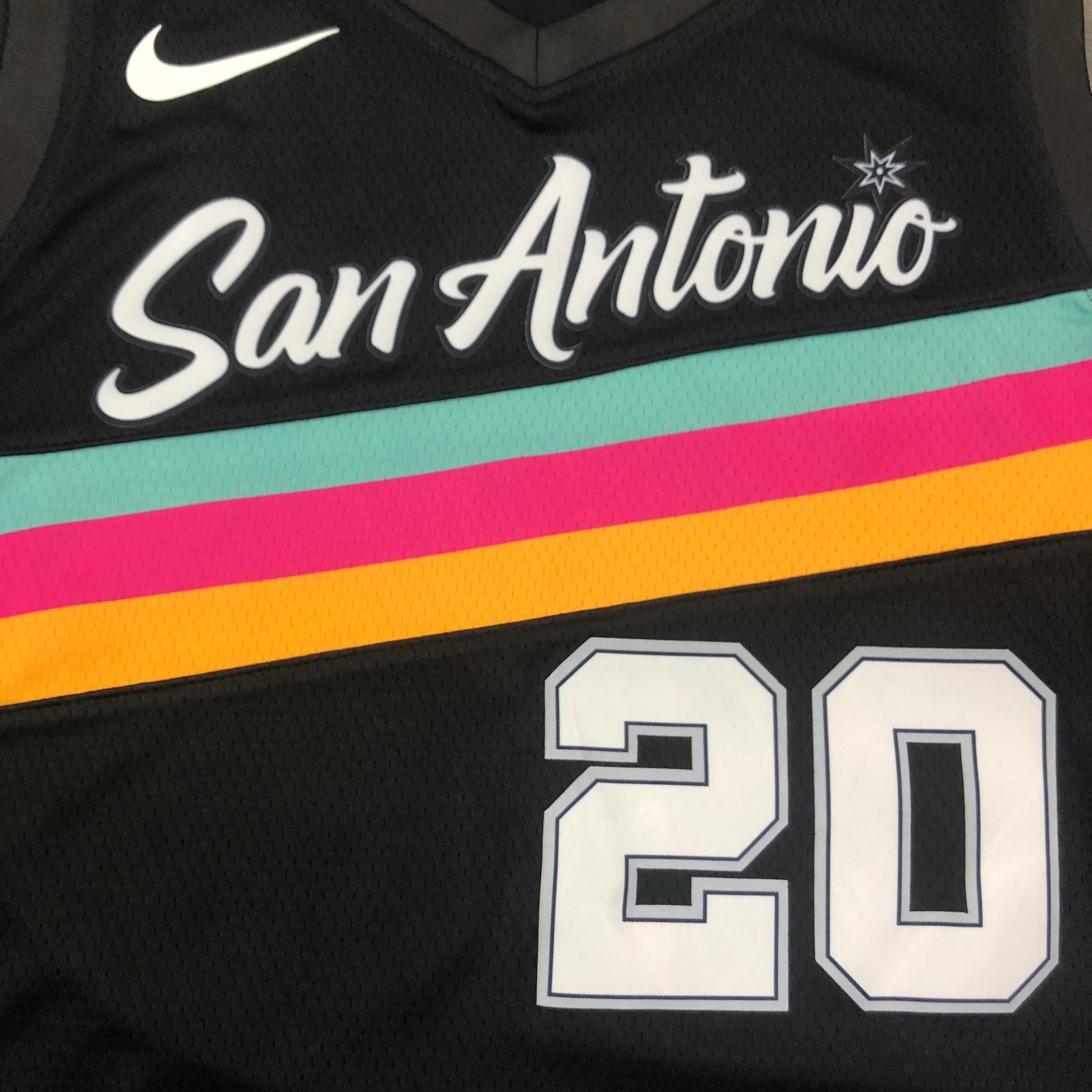 21 Season SAN ANTONIO SPURS City Edition  #20