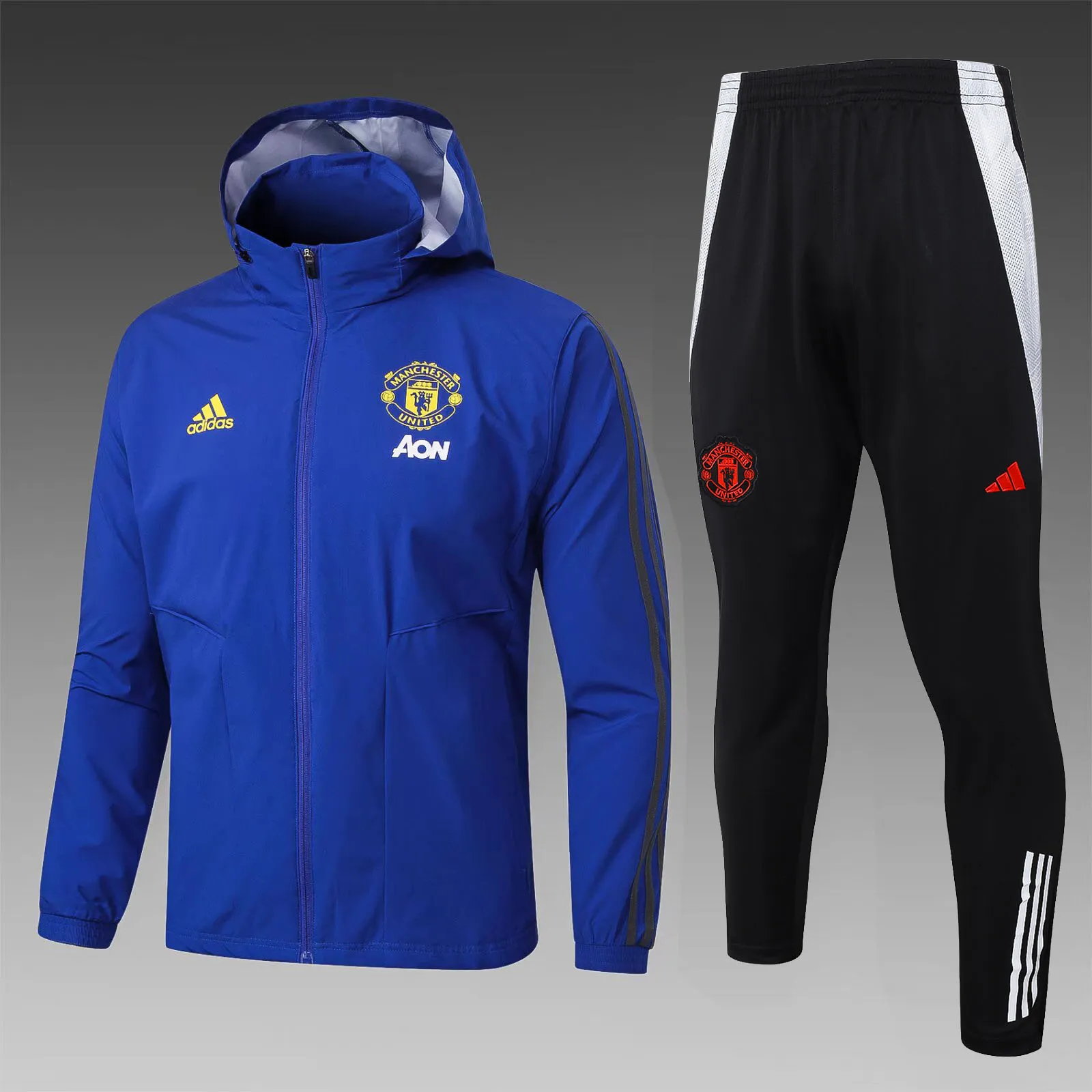 2425 Manchester united half zipper hoodie Training suit G270 Windbreaker