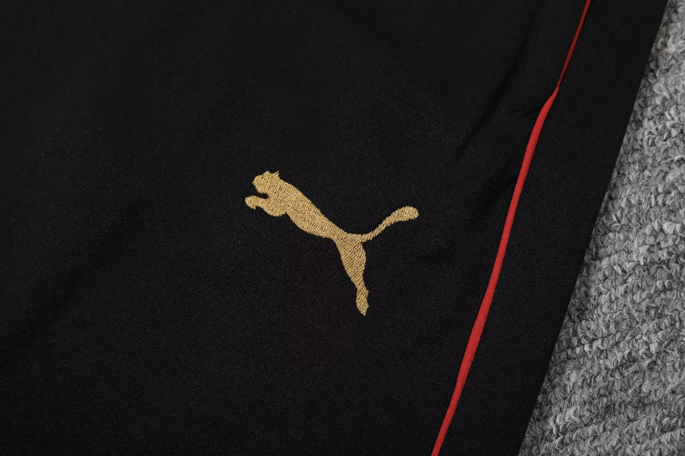 AC Milan Short Sleeves Long Pants Black