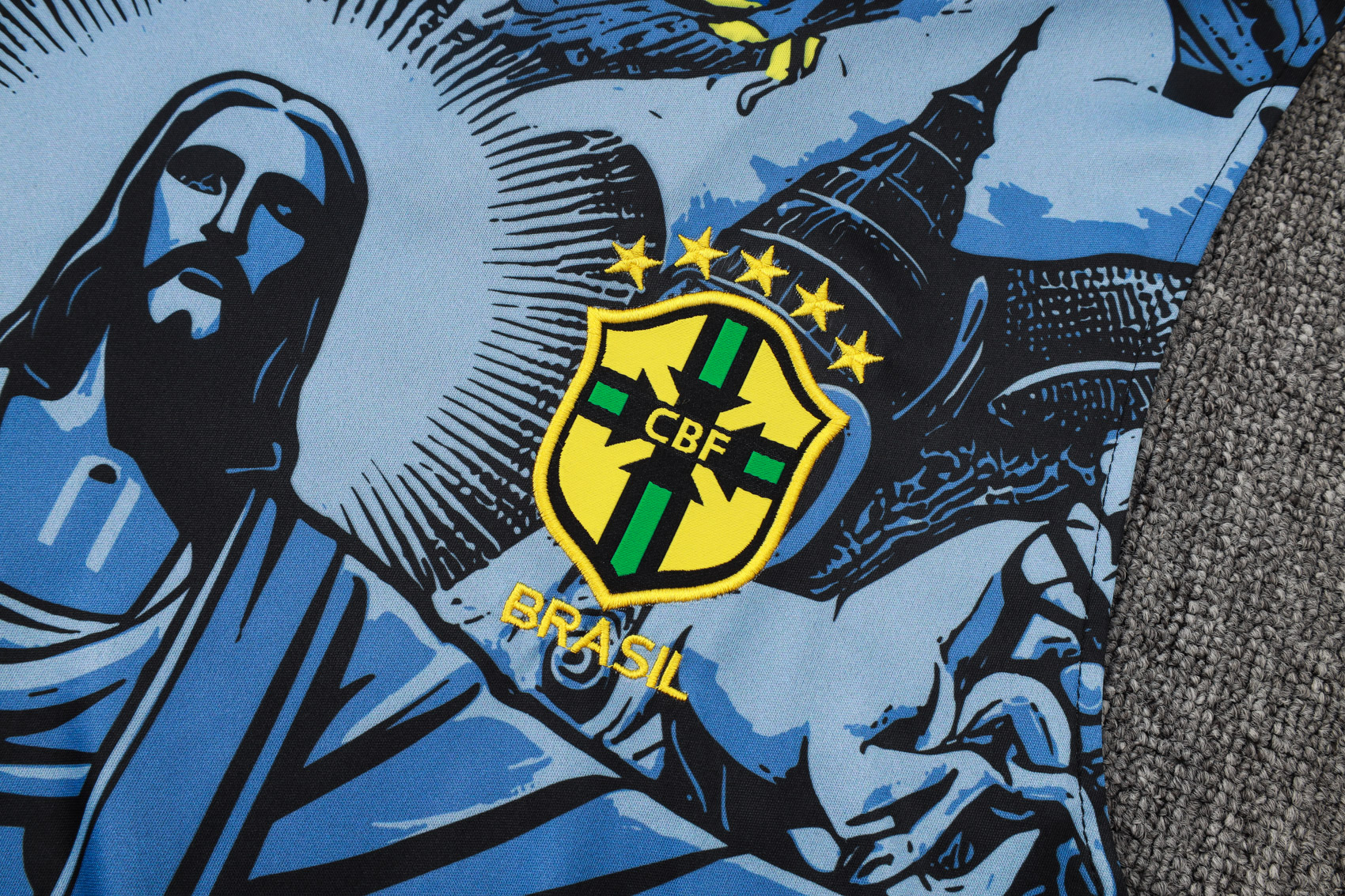 Brasil Sleevesless Training Suit Blue D1217