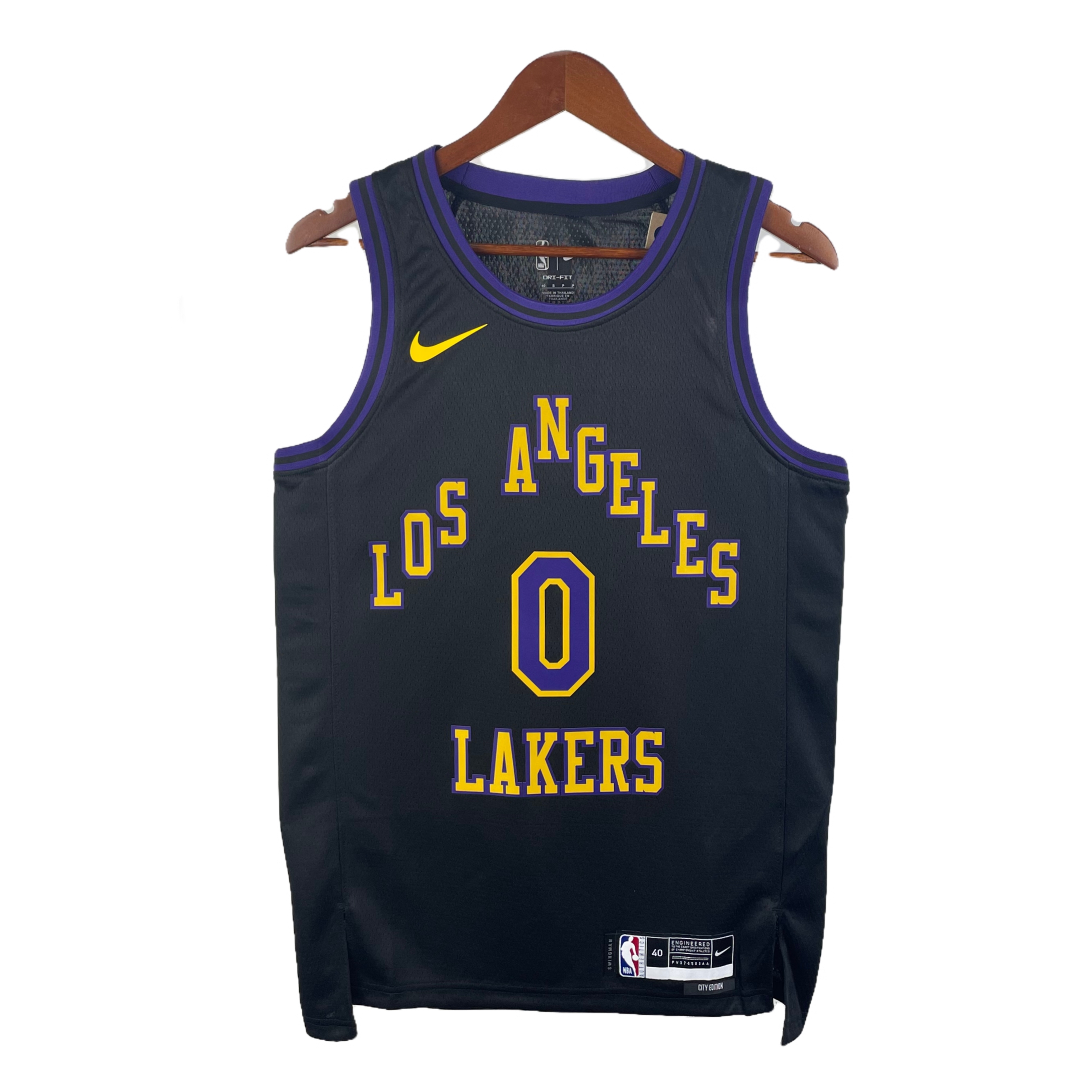 24 Season Lakers City Edition No. 0 WESTROOK