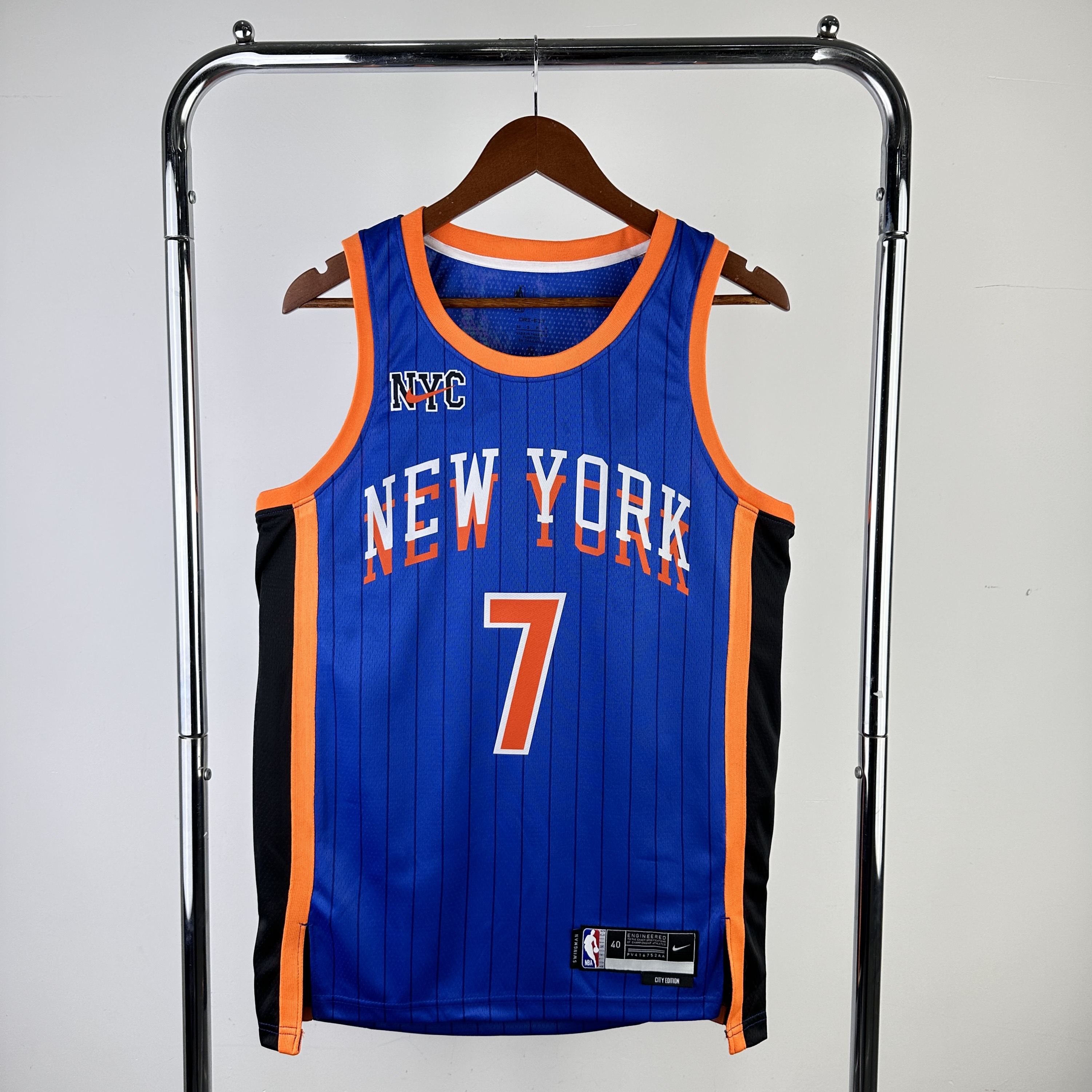24 season Knicks City Edition  No.7 S-XXL