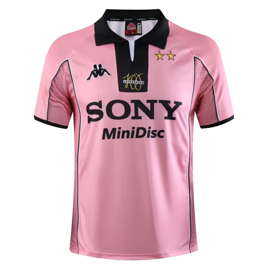 Retro  1997/98 Juventus Centenary Pink