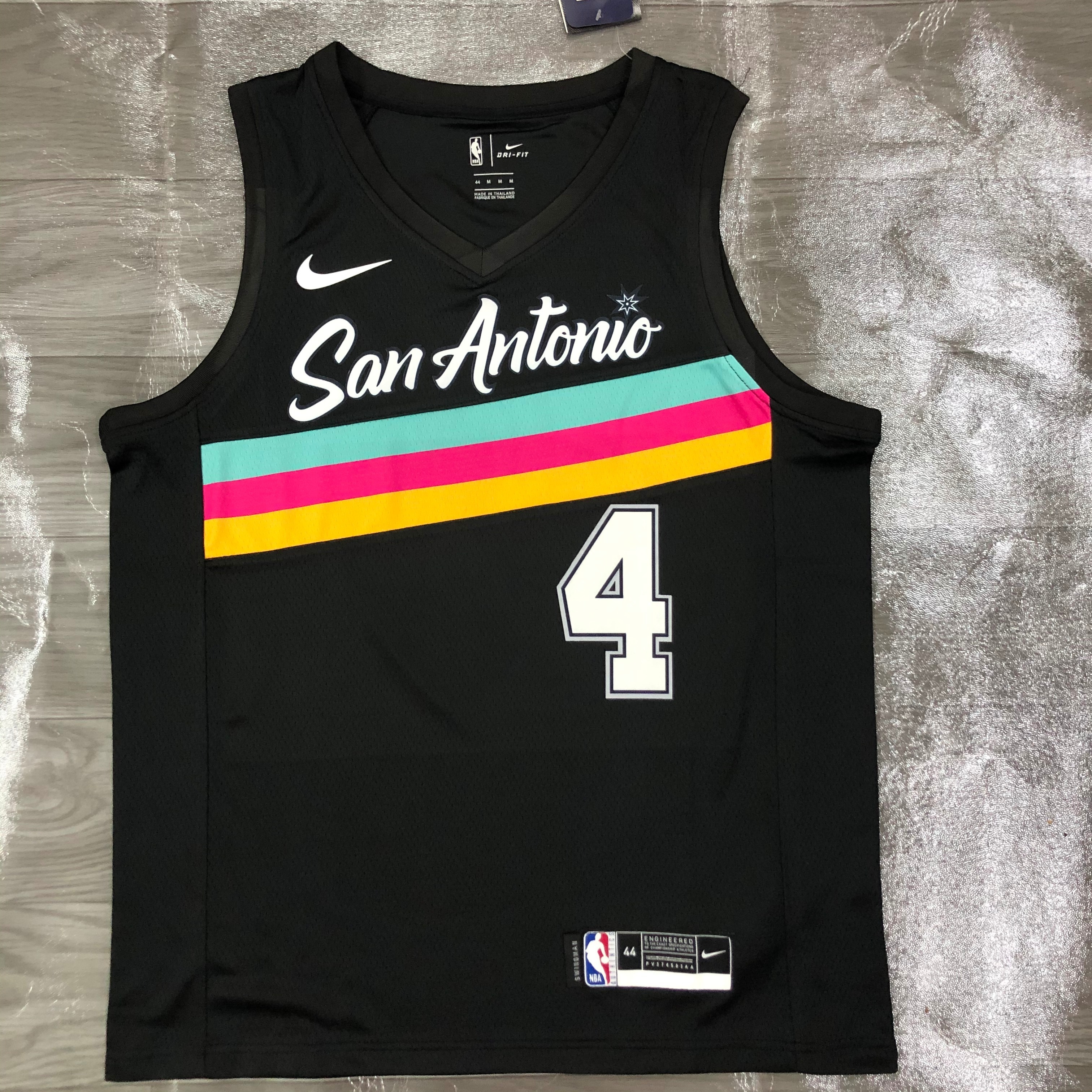 21 Season SAN ANTONIO SPURS City Edition  #4