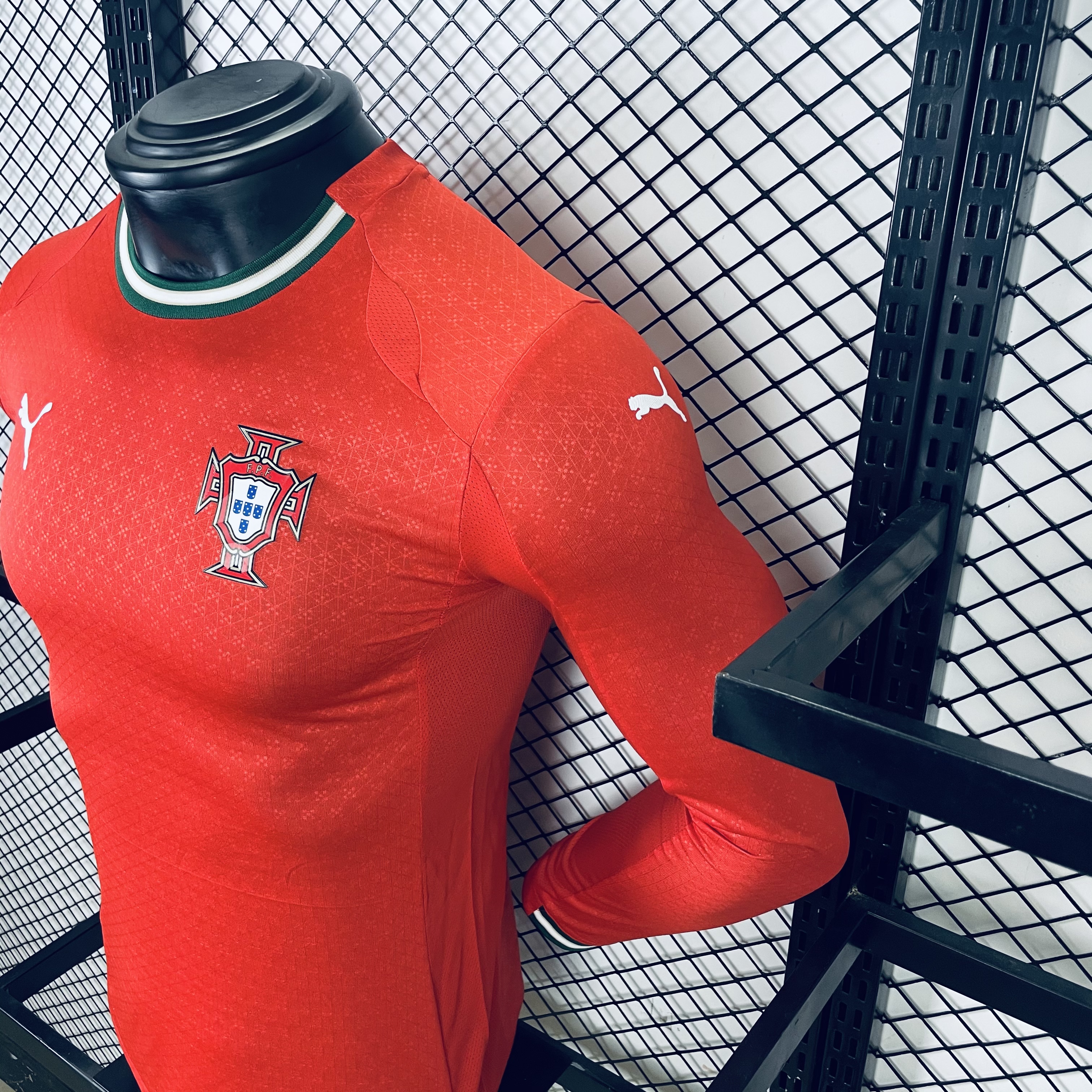 Player Version Portugal 25/26 Home  Long Sleeves Size: S-4XL