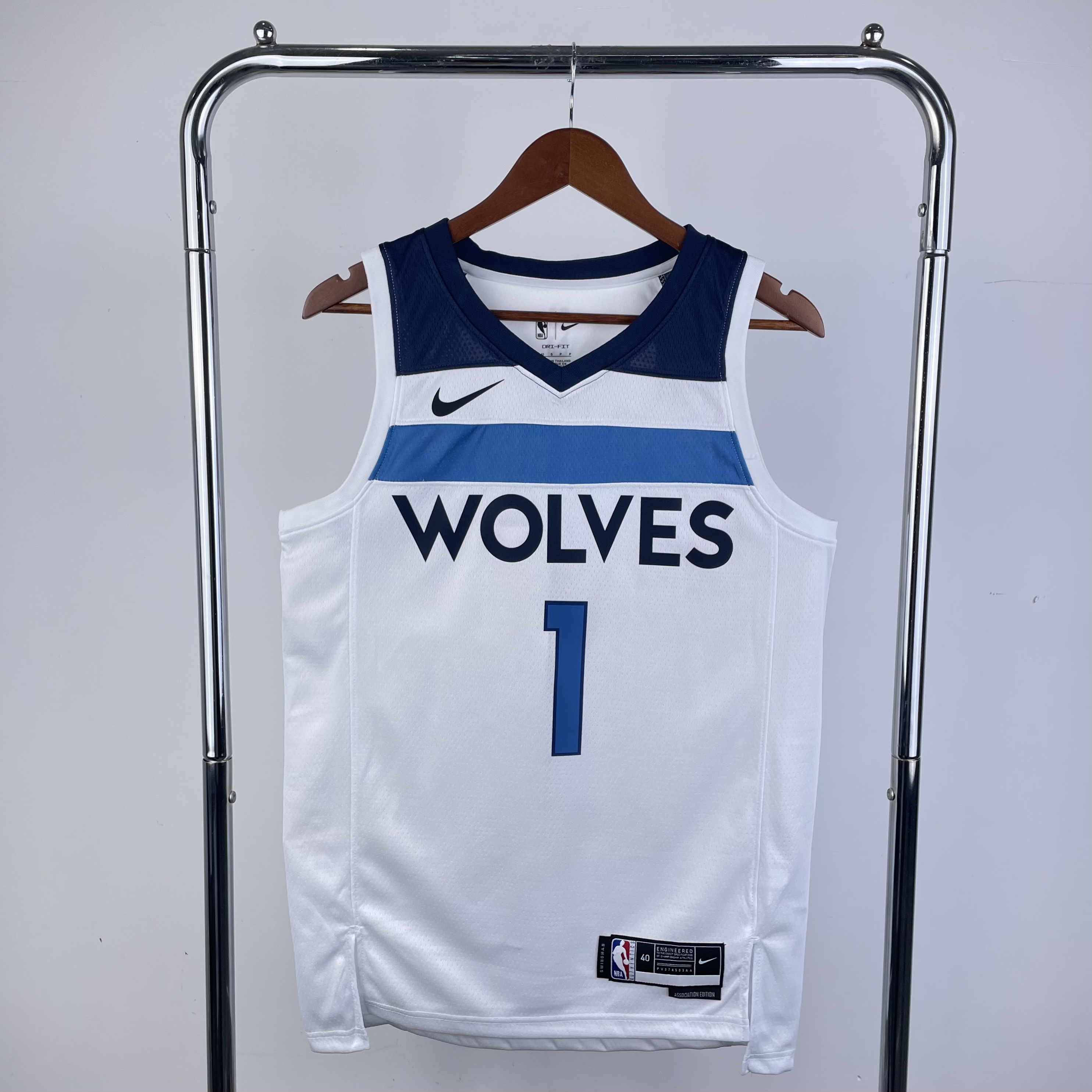 23 SEASON MINNESOTA TIMBERWOLVES HOME  NO.1 ANDERSON