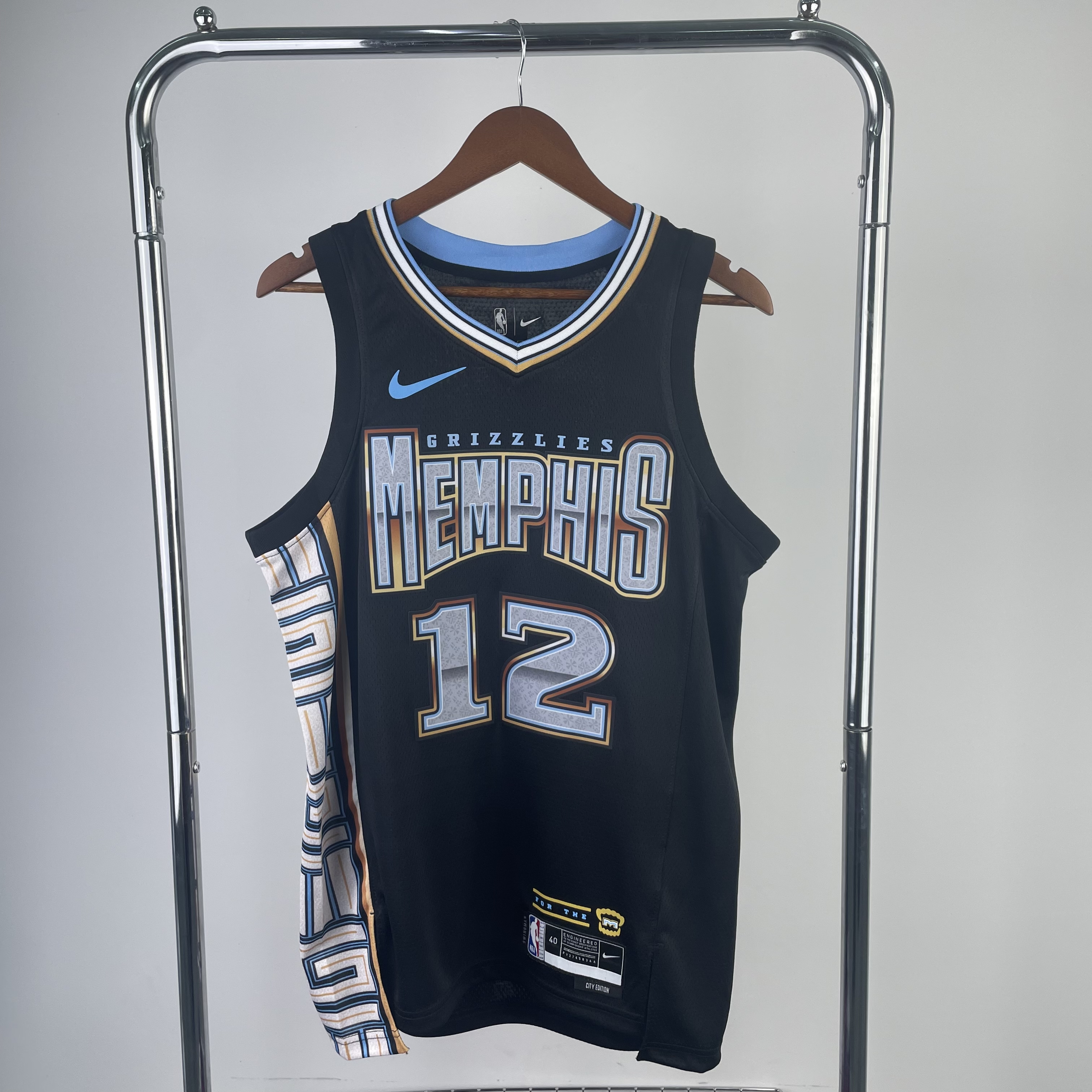 23 Season Grizzlies City Edition No.12 S-XXL